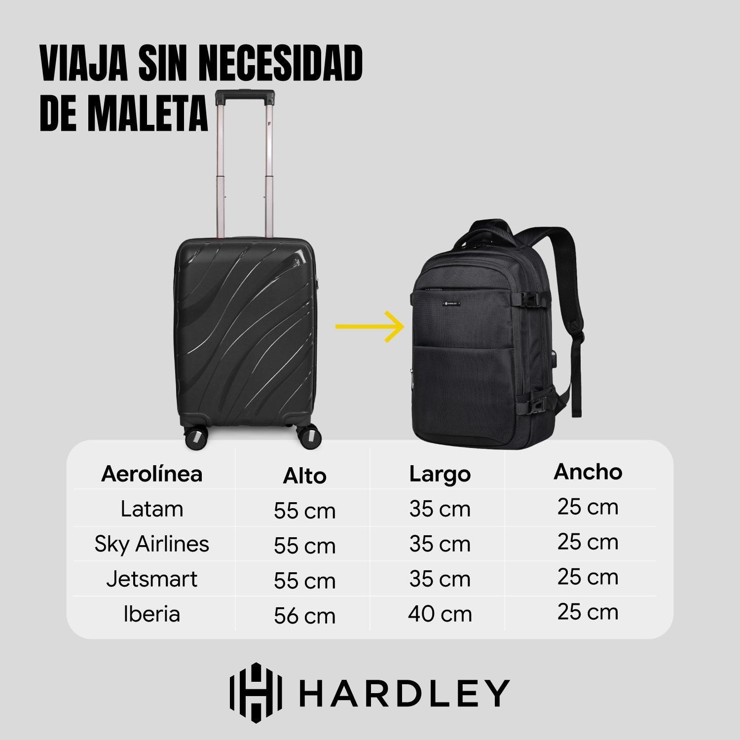 Mochila Notebook Hardley Impermeable 28 lt Antirrobo Balistica-2