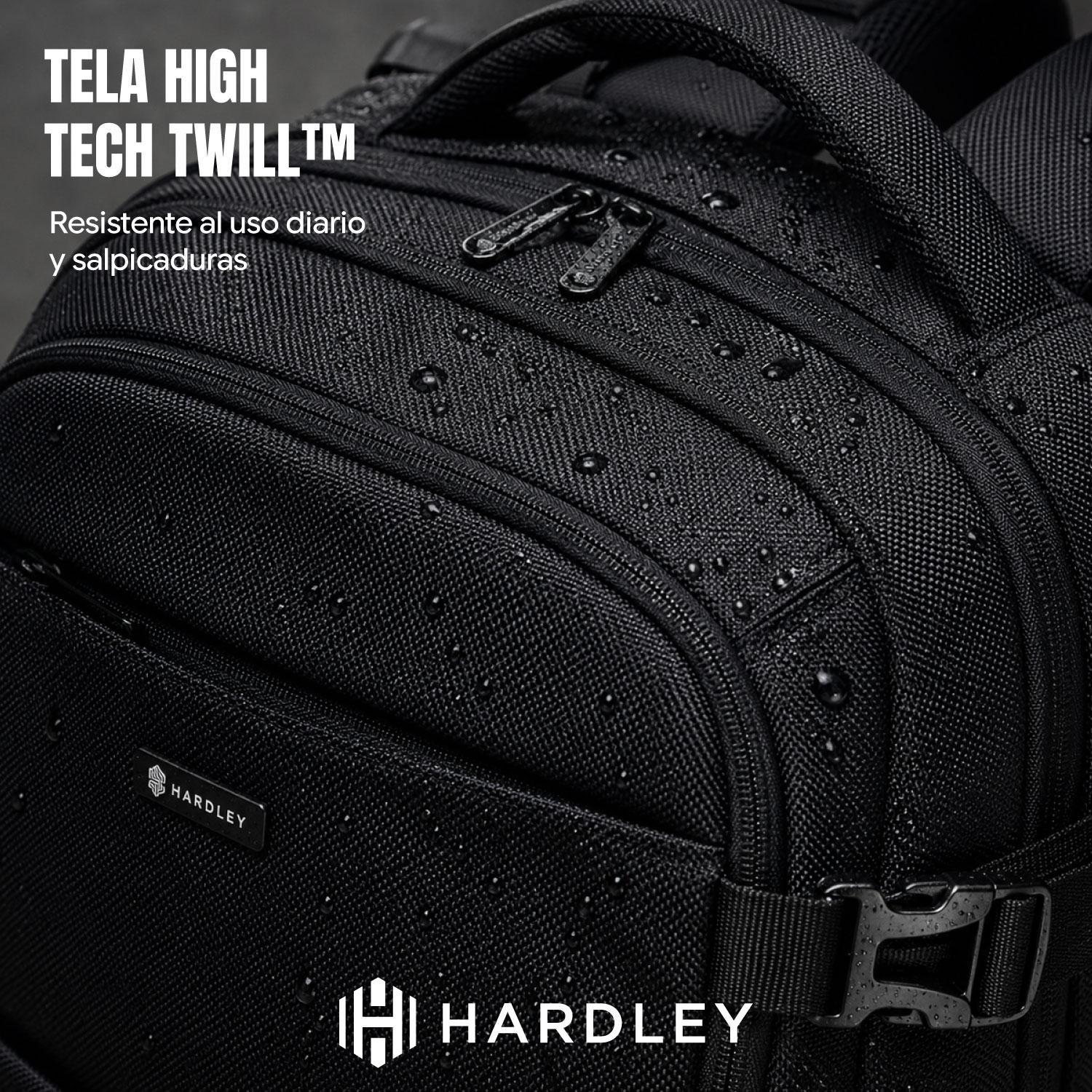 Mochila Notebook Hardley Impermeable 28 lt Antirrobo Balistica-5