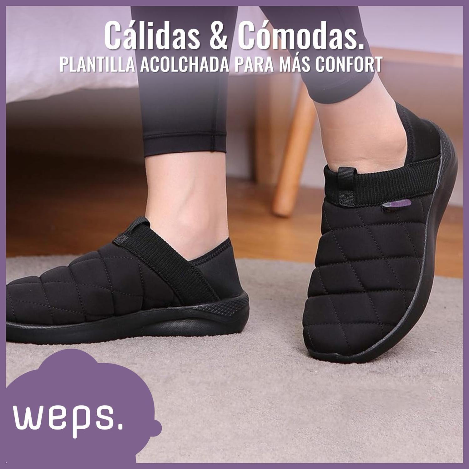 Pantuflas Mujer Hombre Niños Zapatillas Indoor Outdoor Weps-2