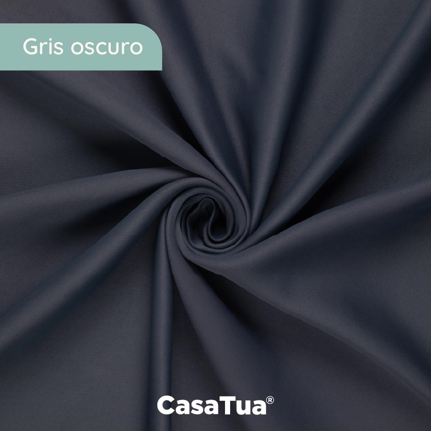 Cortina Blackout Casatua 2 Paños 140x220cm Aislante-3