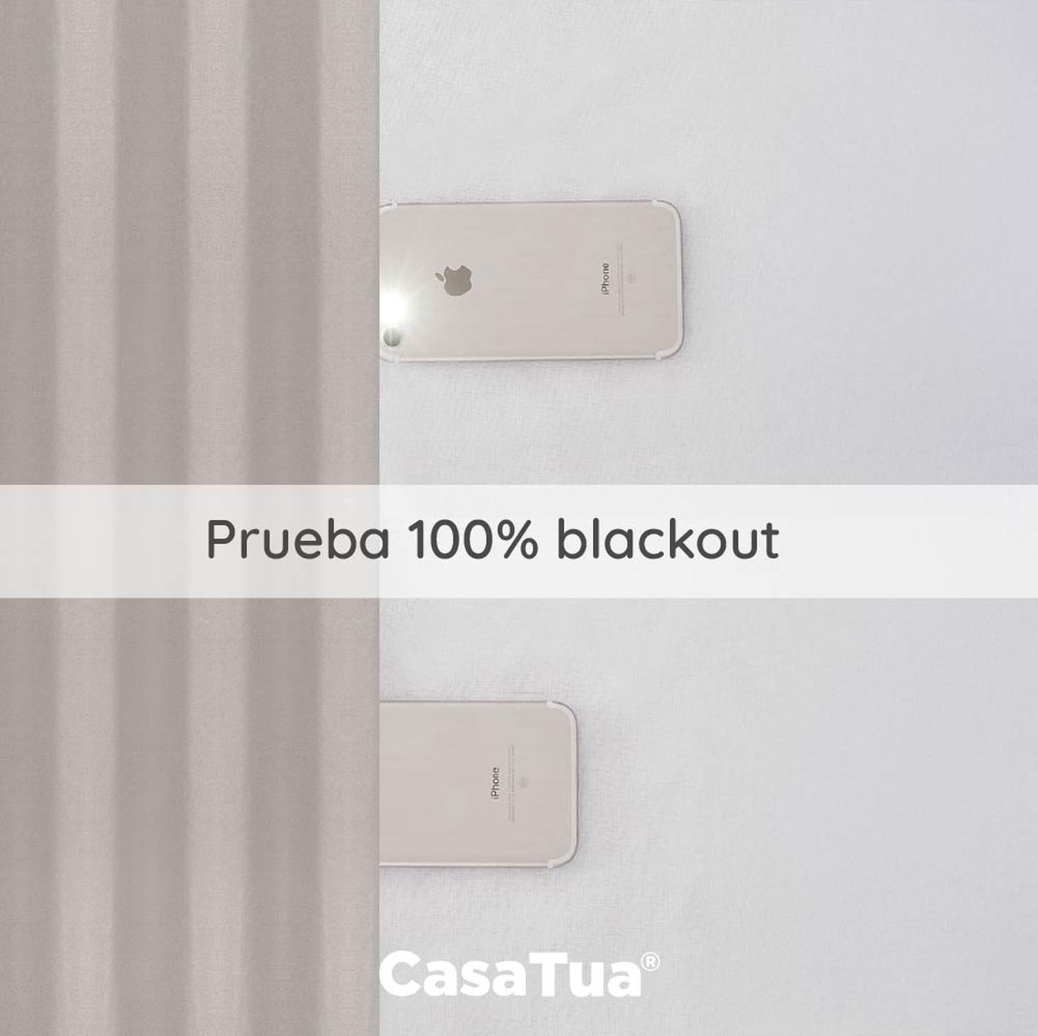 Cortina Blackout Engomada Termica Set 2 Casatua 140x220-5