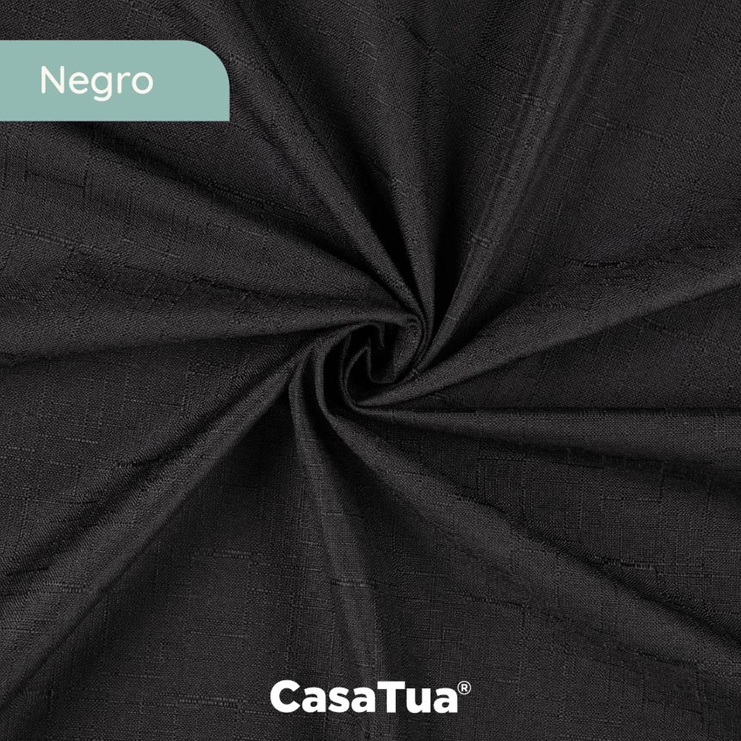 Cortina Blackout Engomada Termica Set 2 Casatua 140x220-4
