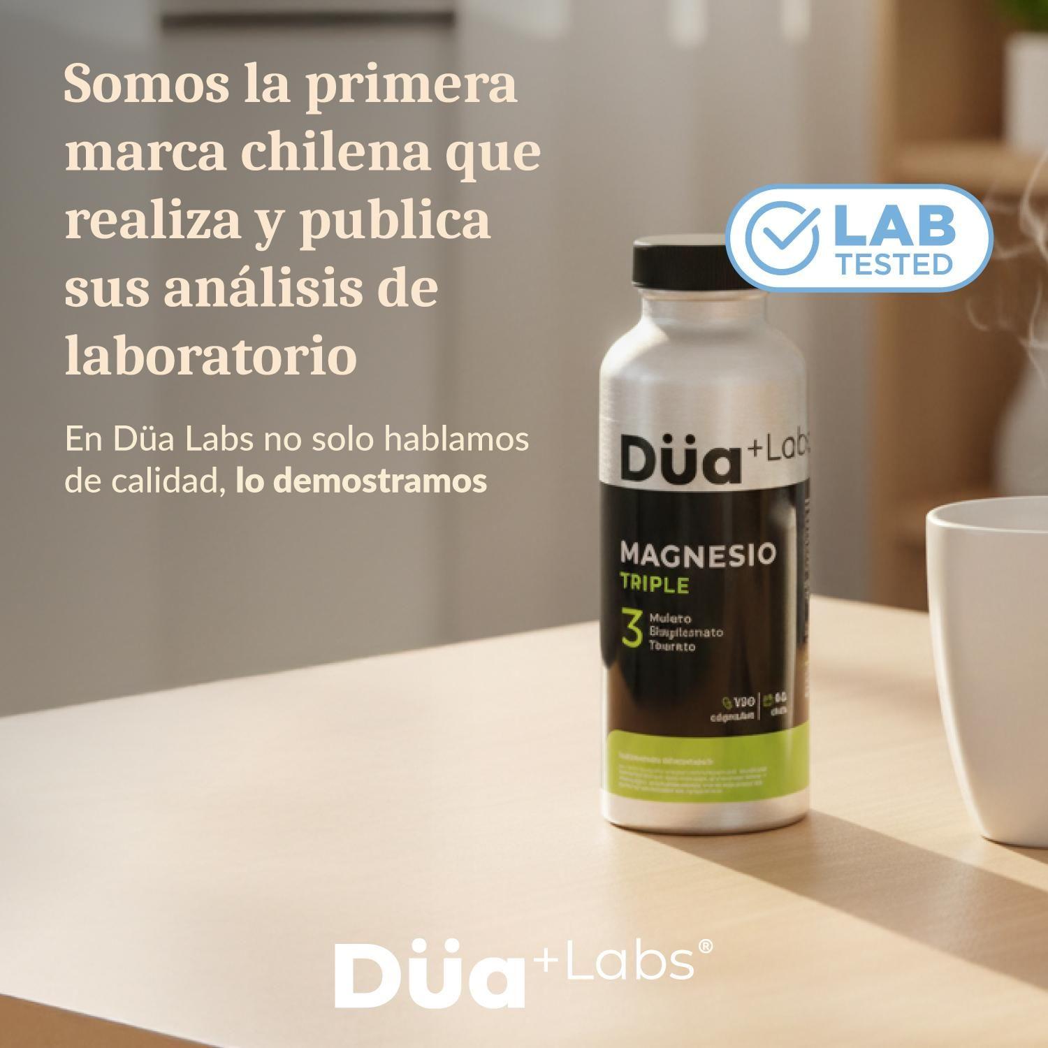 Magnesio Triple (Bisglicinato Taurato Malato) Düa® 120 Caps-6