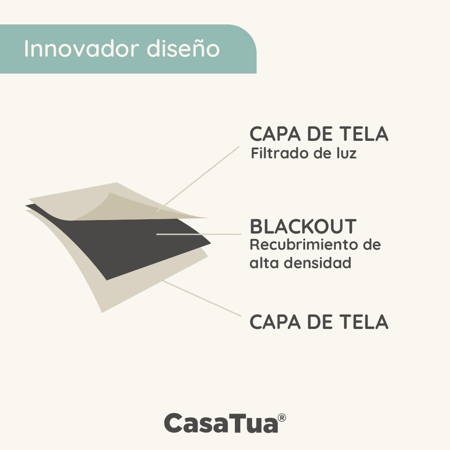 Cortina Roller Blackout 100% CasaTua 100 x 200cm-6