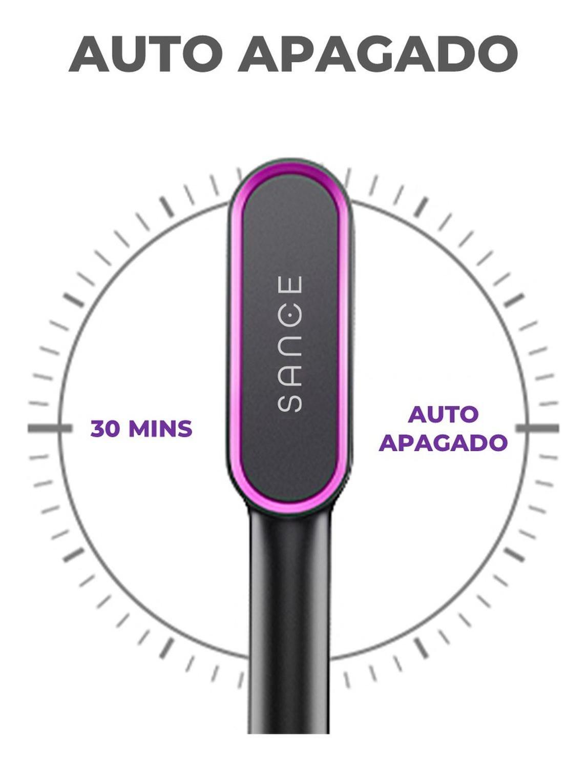 Cepillo Alisador Electrico Plancha Pelo Sance Profesional-6