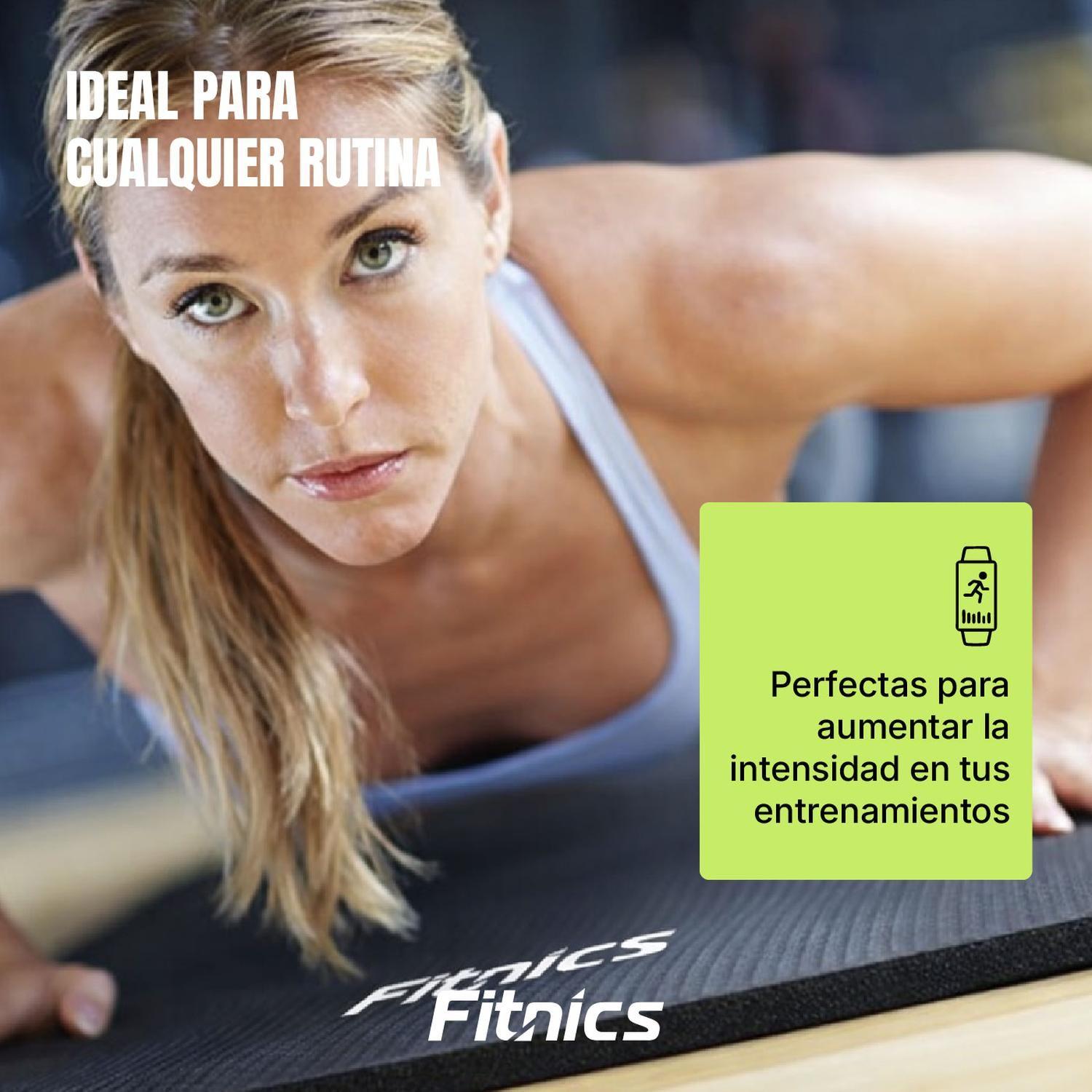 Mat Yoga Colchoneta Ejercicio Extra Grueso 15mm Bolso+Correa negro-7