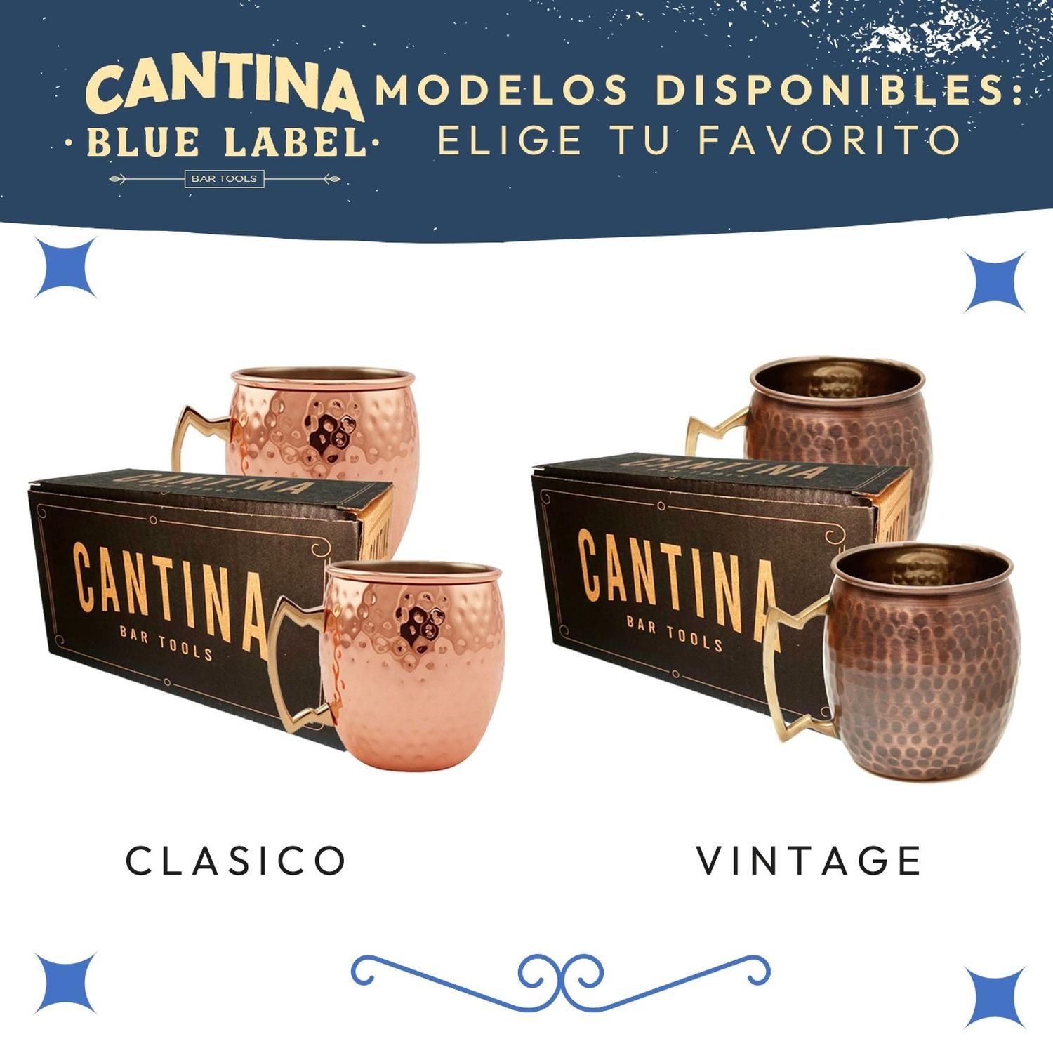 Vasos Cobre Moscow Mule Set de 2 Mugs CasaTua Coctel 500ml-7