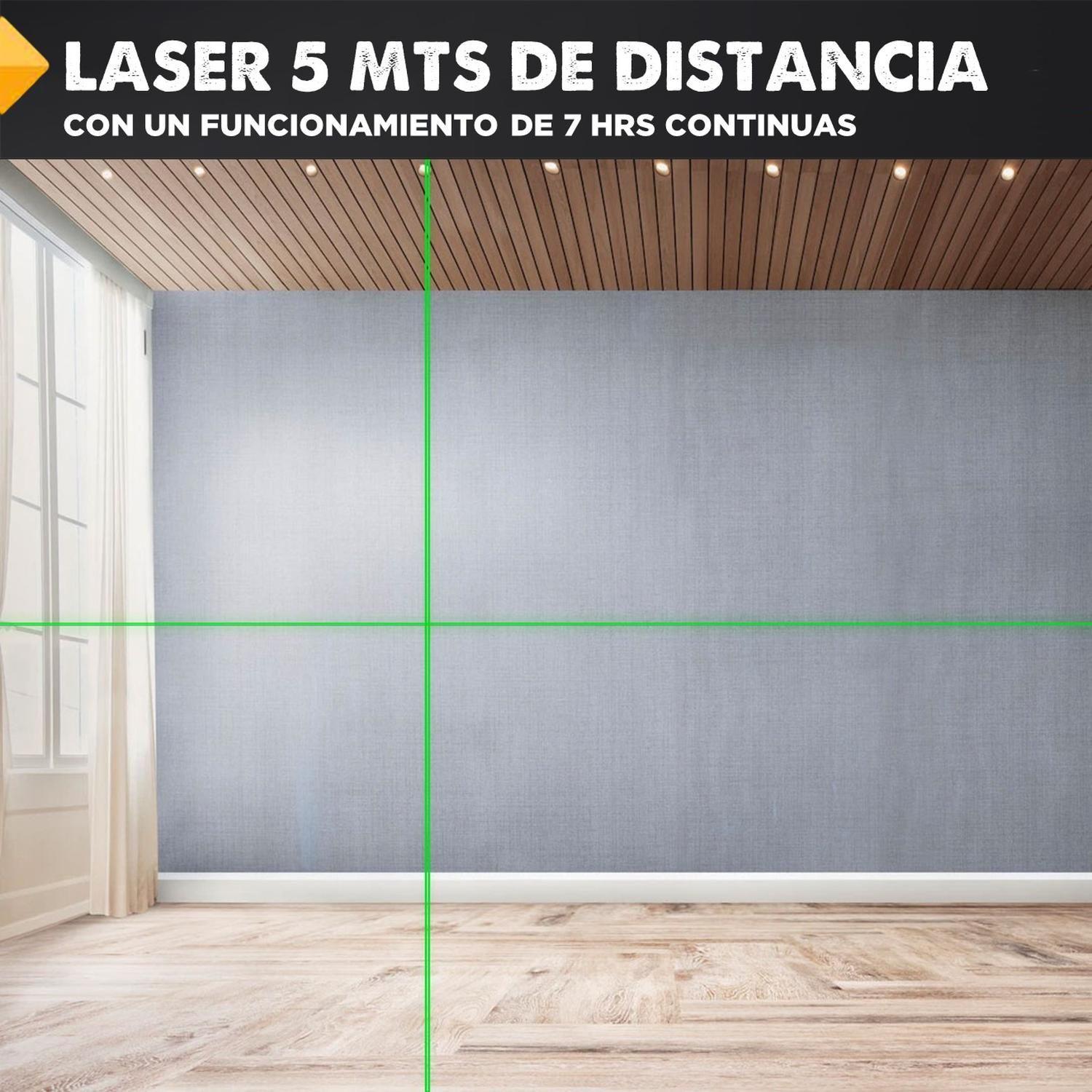 Nivel Laser Verde Profesional Brooklyn 2 Lineas-7
