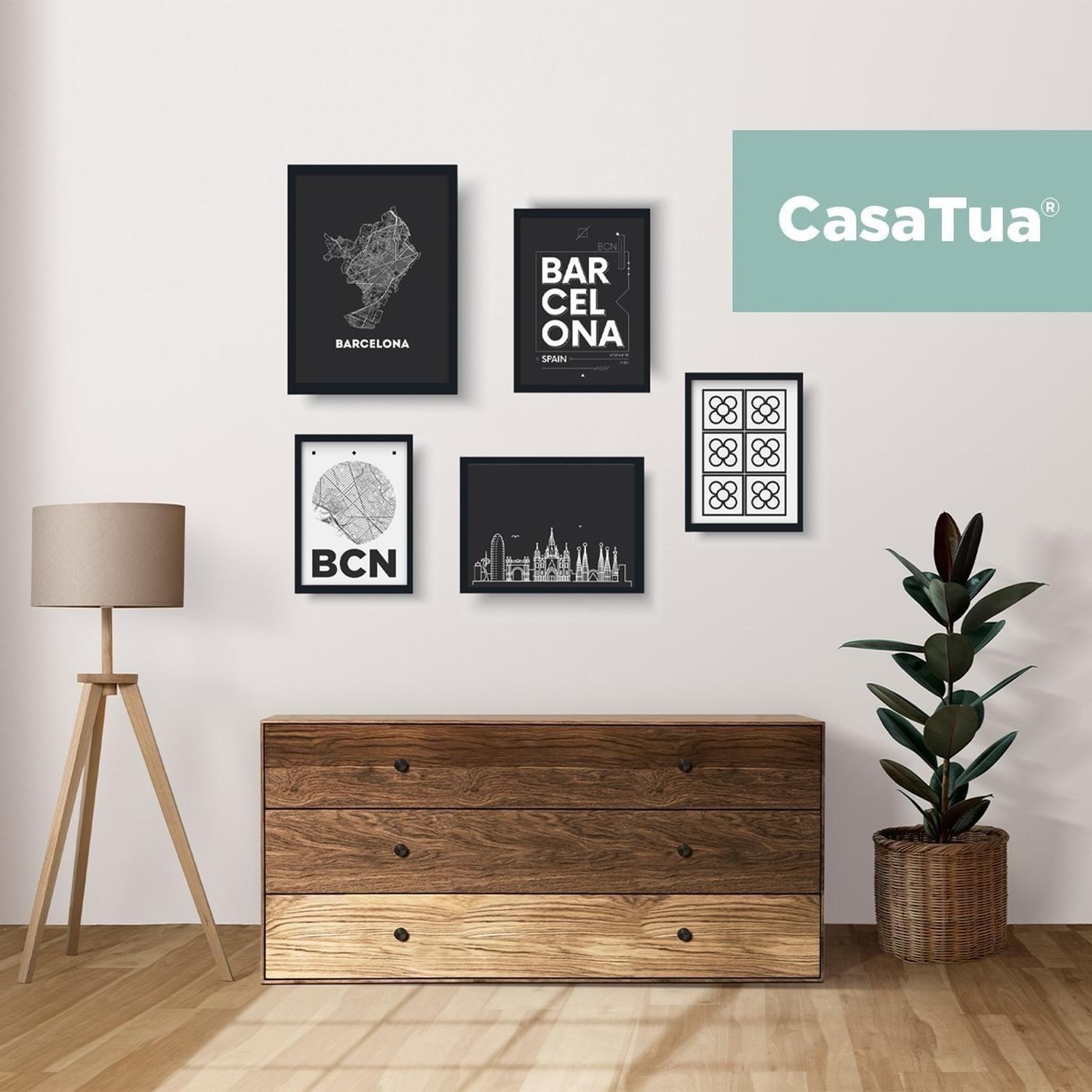 Marcos De Foto CasaTua Set 5 Unidades Cuadros Decorativos-7