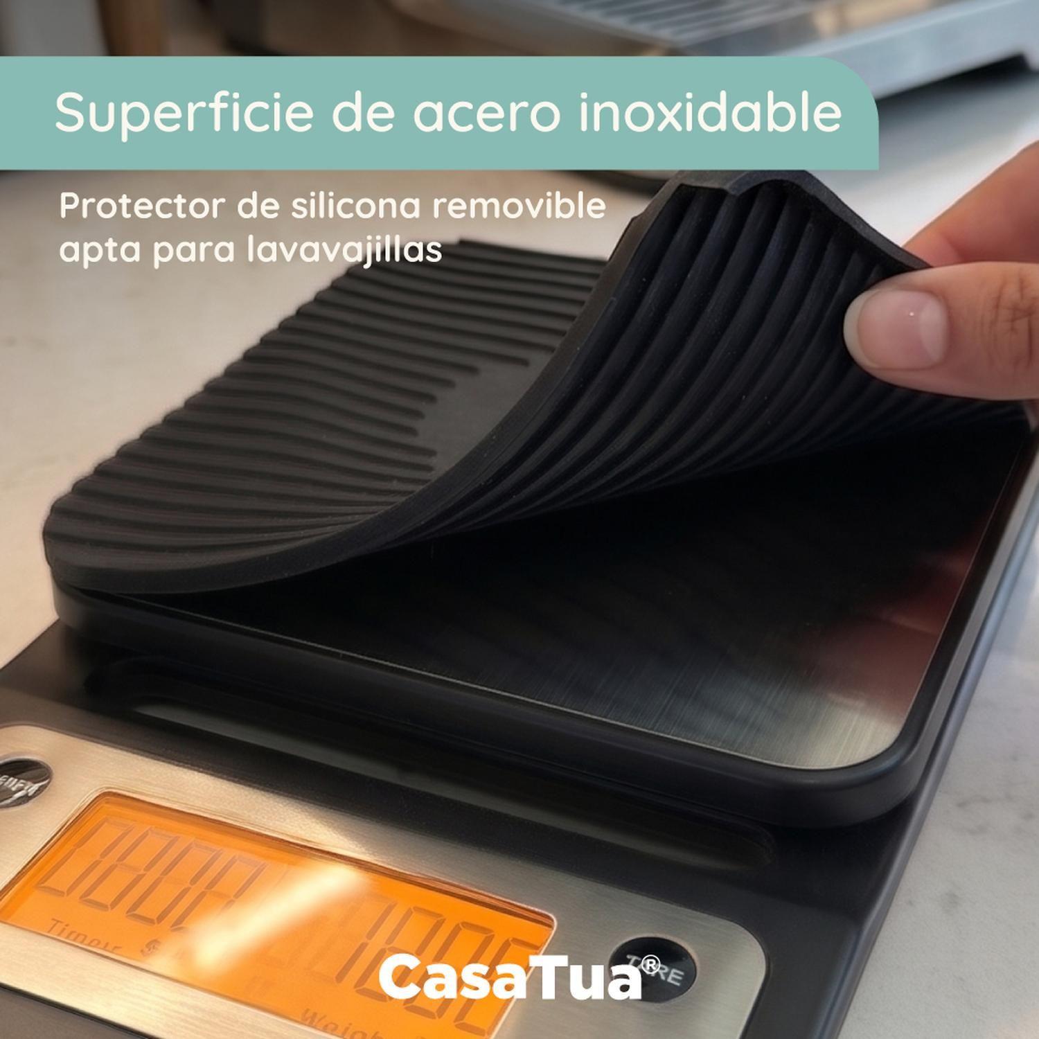 Pesa Digital Cocina CasaTua Balanza Alimentos hasta 3 Kilos-3