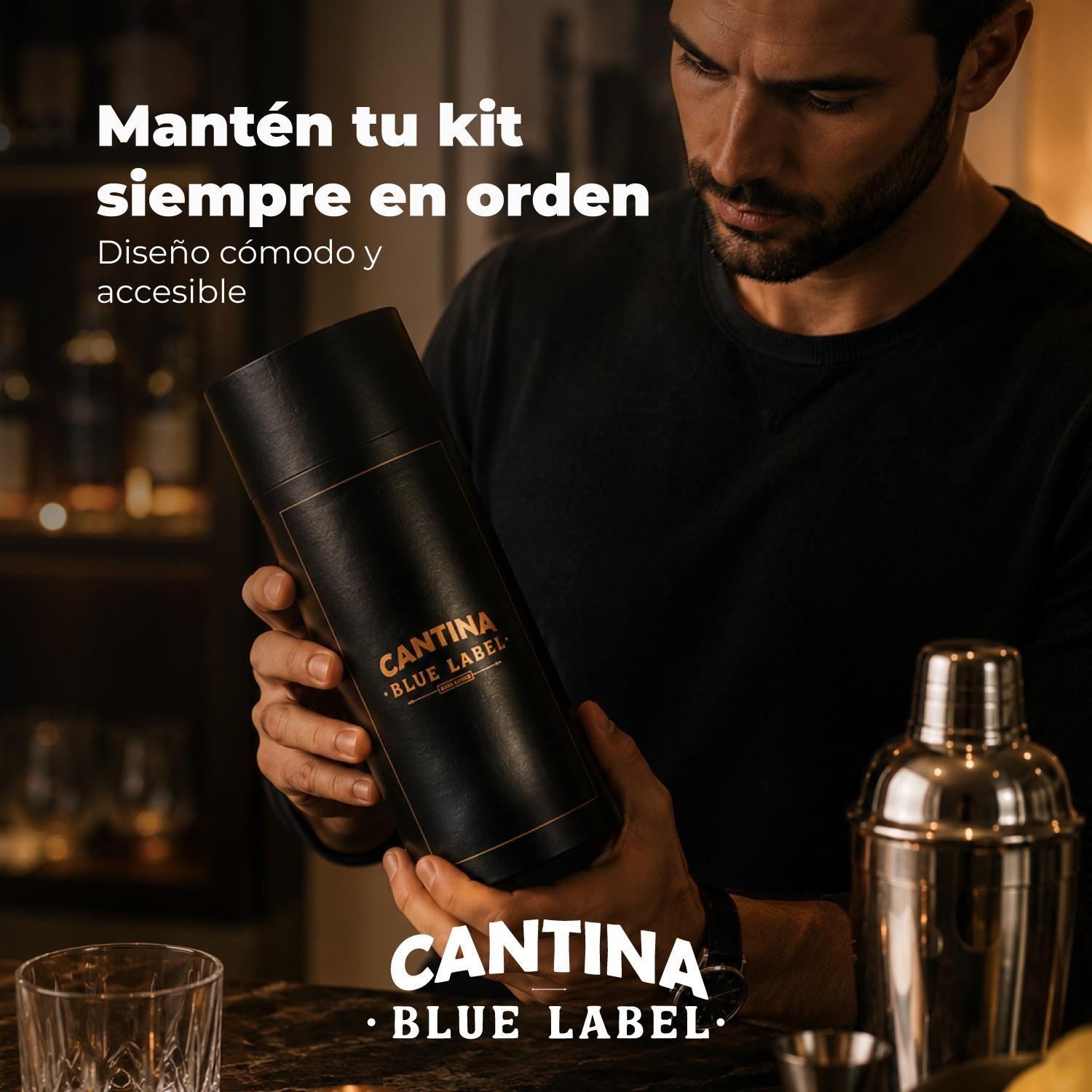 Coctelera Set Bartender Cantina Acero Inox Especial Regalo-7