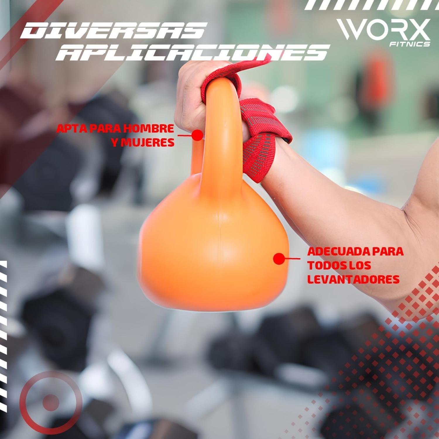Straps Correas Levantamiento Worx Pesas Gym Gimnasio Set 2-4