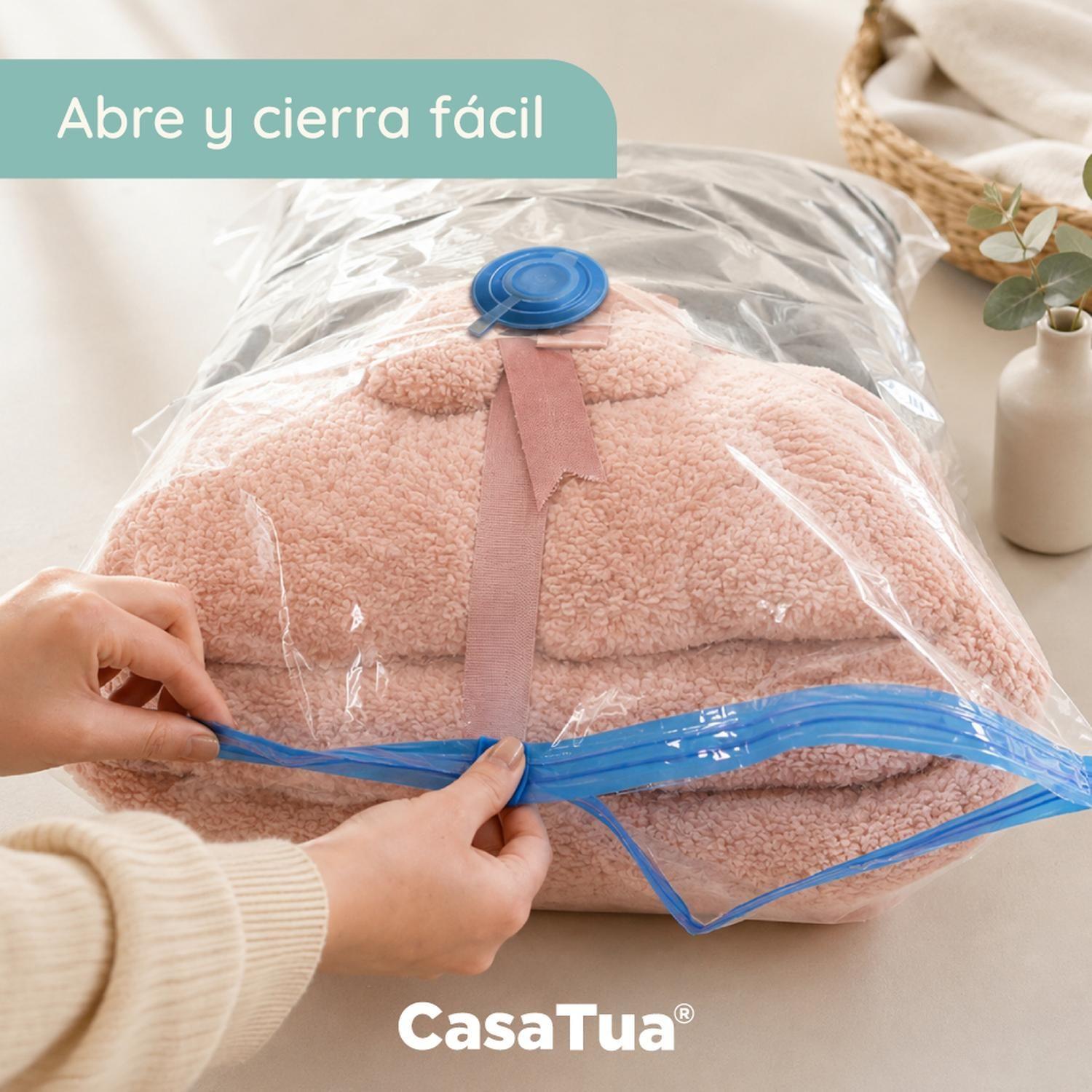 Pack Bolsas Al Vacio CasaTua Compresion Ropa Varios Tamaños-2