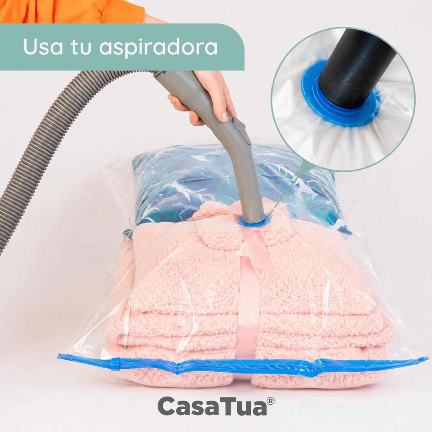Pack Bolsas Al Vacio CasaTua Compresion Ropa Varios Tamaños-3
