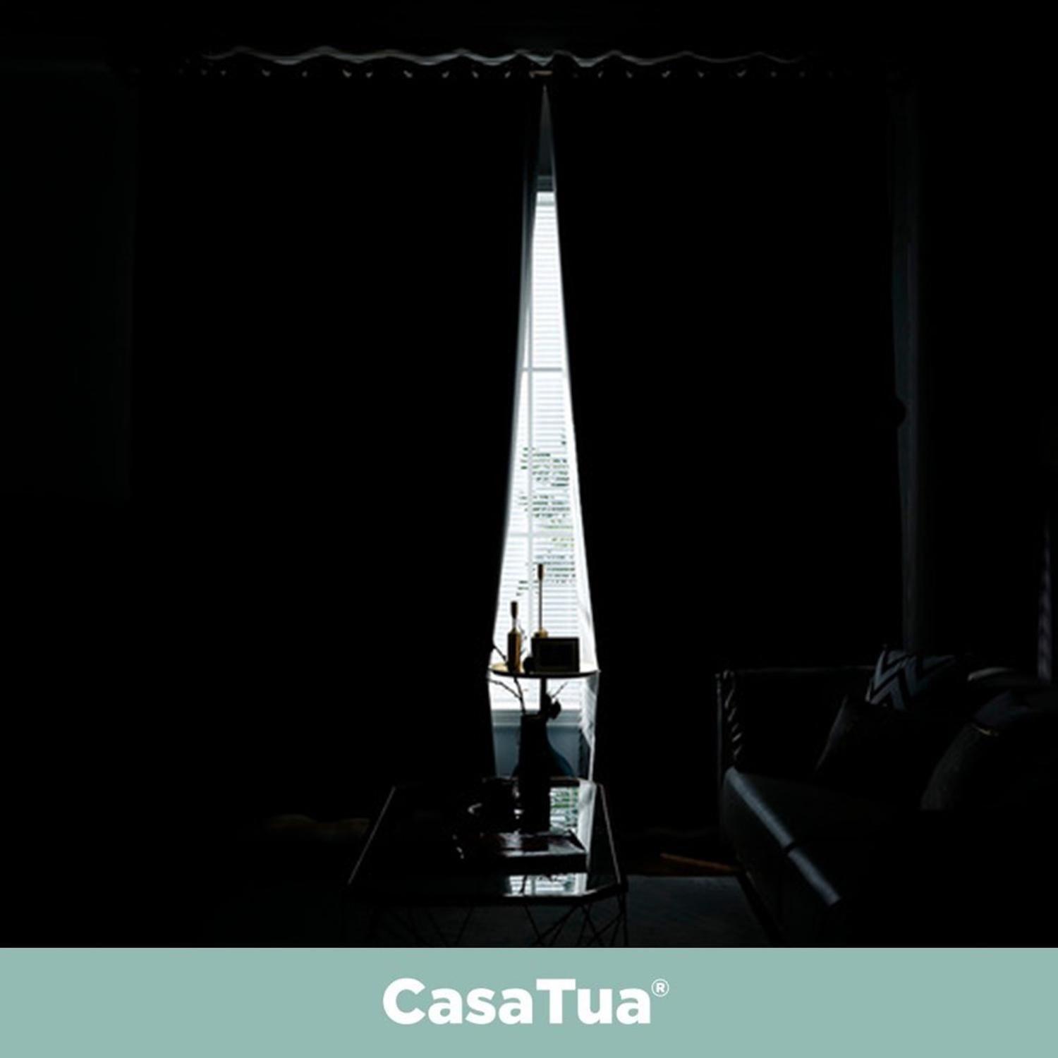 Cortinas Blackout 100% Casatua 2 Paños 140x220 Textura Lino-6