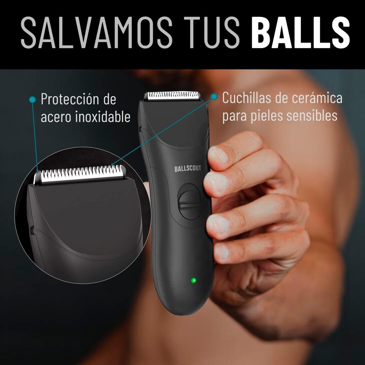 Afeitadora Ballscout Polished Resistente Al Agua Kit Acc-2