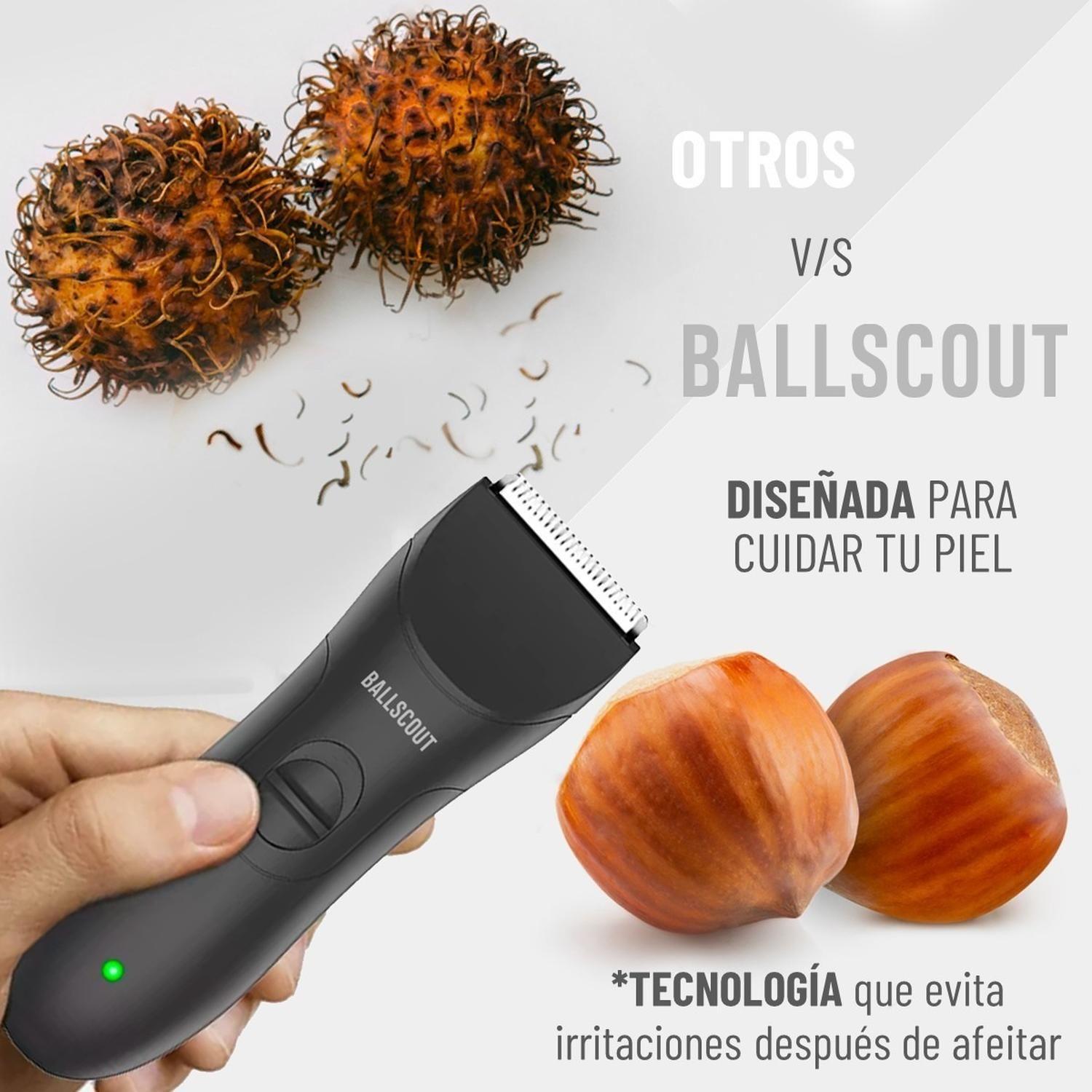 Afeitadora Ballscout Polished Resistente Al Agua Kit Acc-6