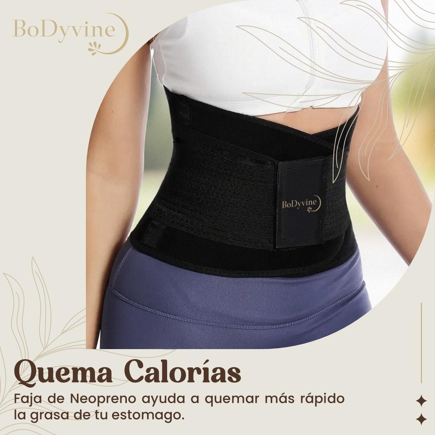 Faja Cinturilla Reductora Reloj de Arena BoDyvine Ajustable-4