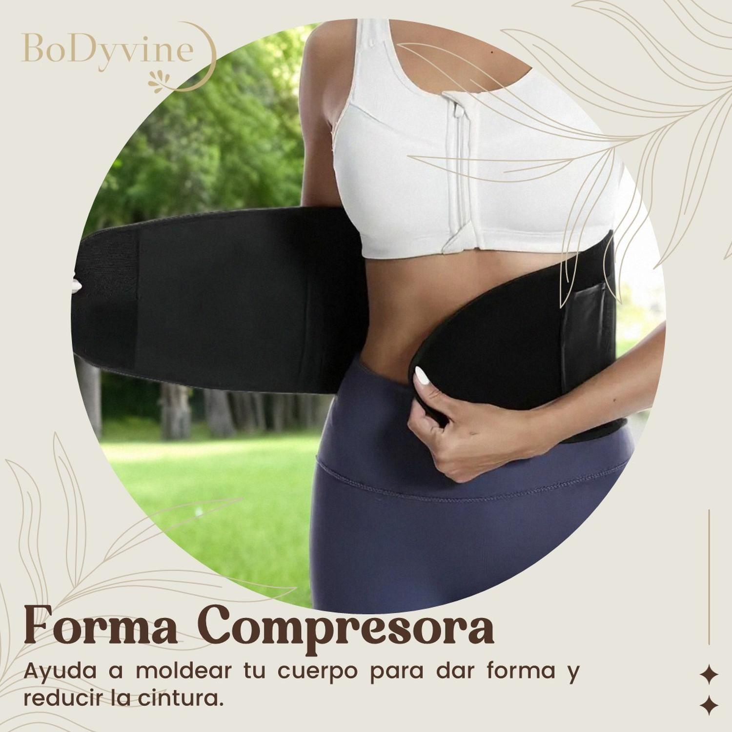Faja Cinturilla Reductora Reloj de Arena BoDyvine Ajustable-5