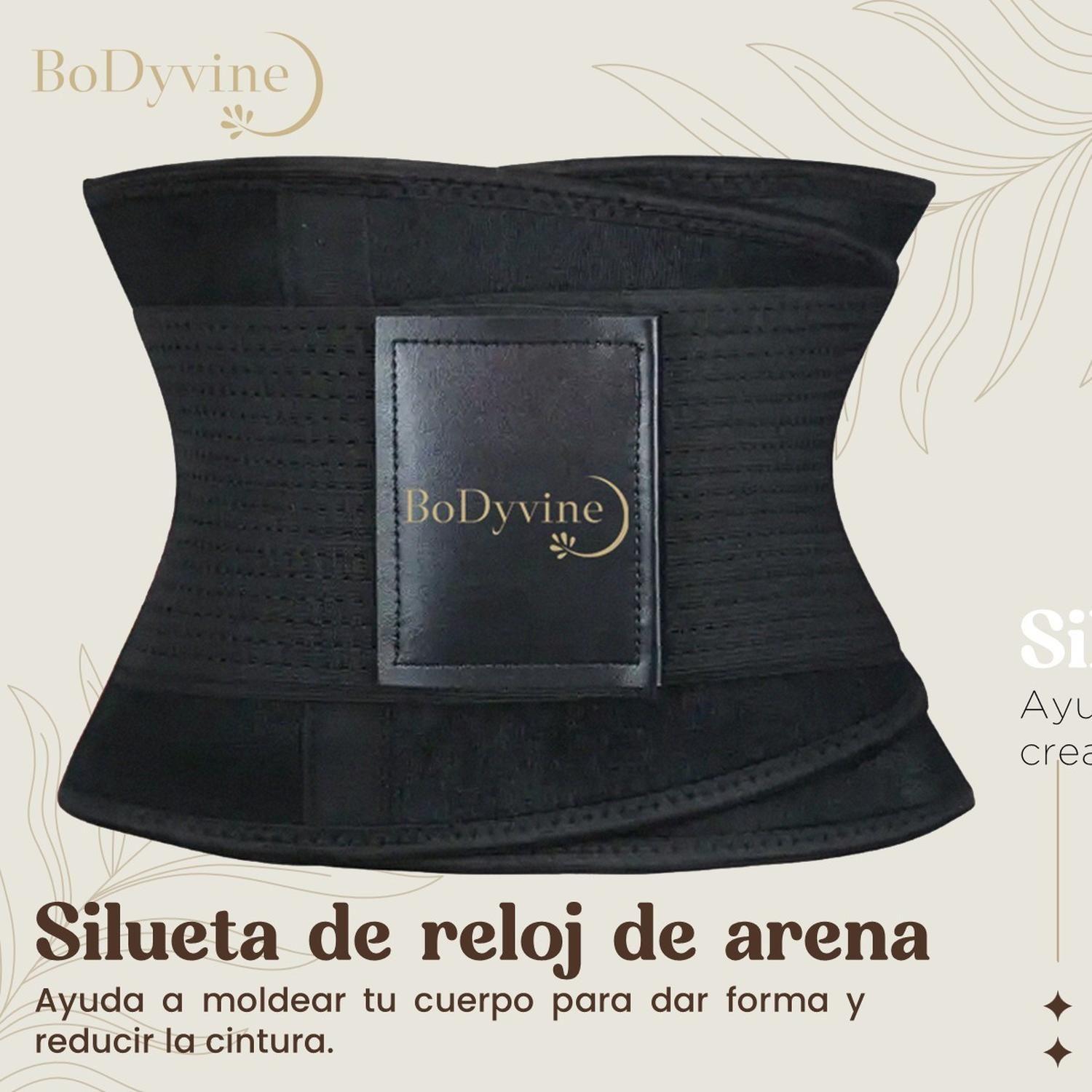 Faja Cinturilla Reductora Reloj de Arena BoDyvine Ajustable-6