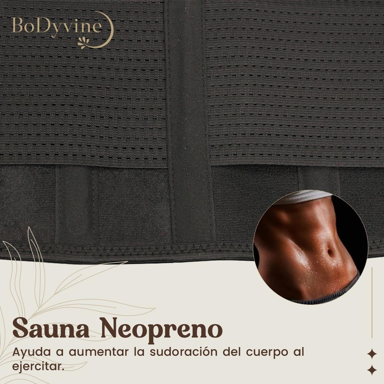 Faja Cinturilla Reductora Reloj de Arena BoDyvine Ajustable-7