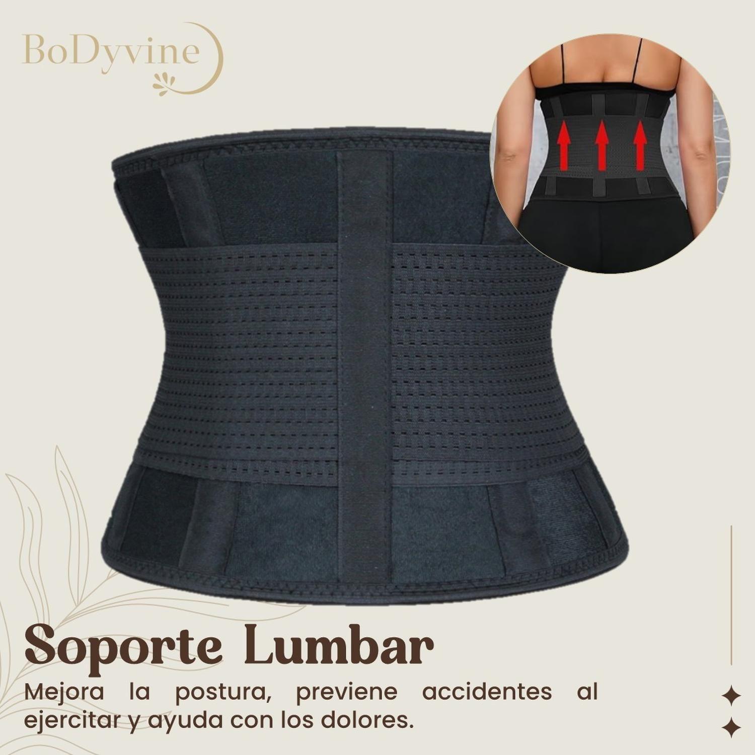 Faja Cinturilla Reductora Reloj de Arena BoDyvine Ajustable-9