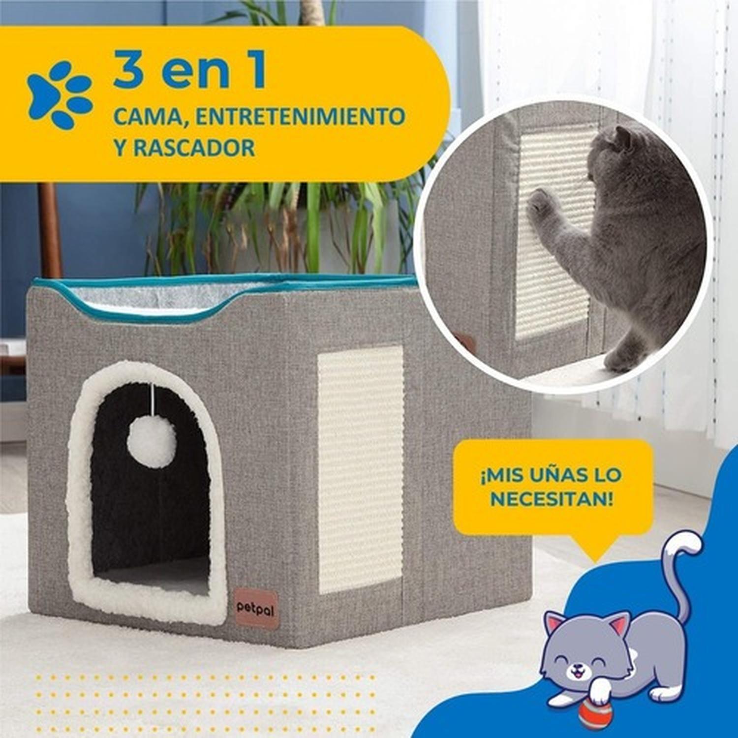 Cama Casa Iglu Para Mascotas Gato Y Perro Pequeño Petpal-1