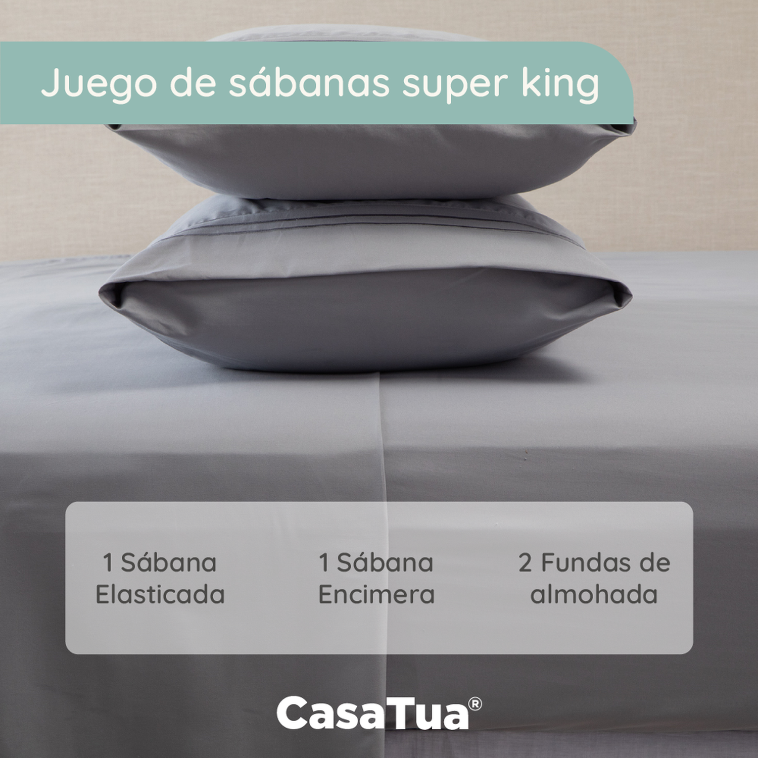 Sabanas 1800 Hotel Ultra Suave Funda Bordada-1