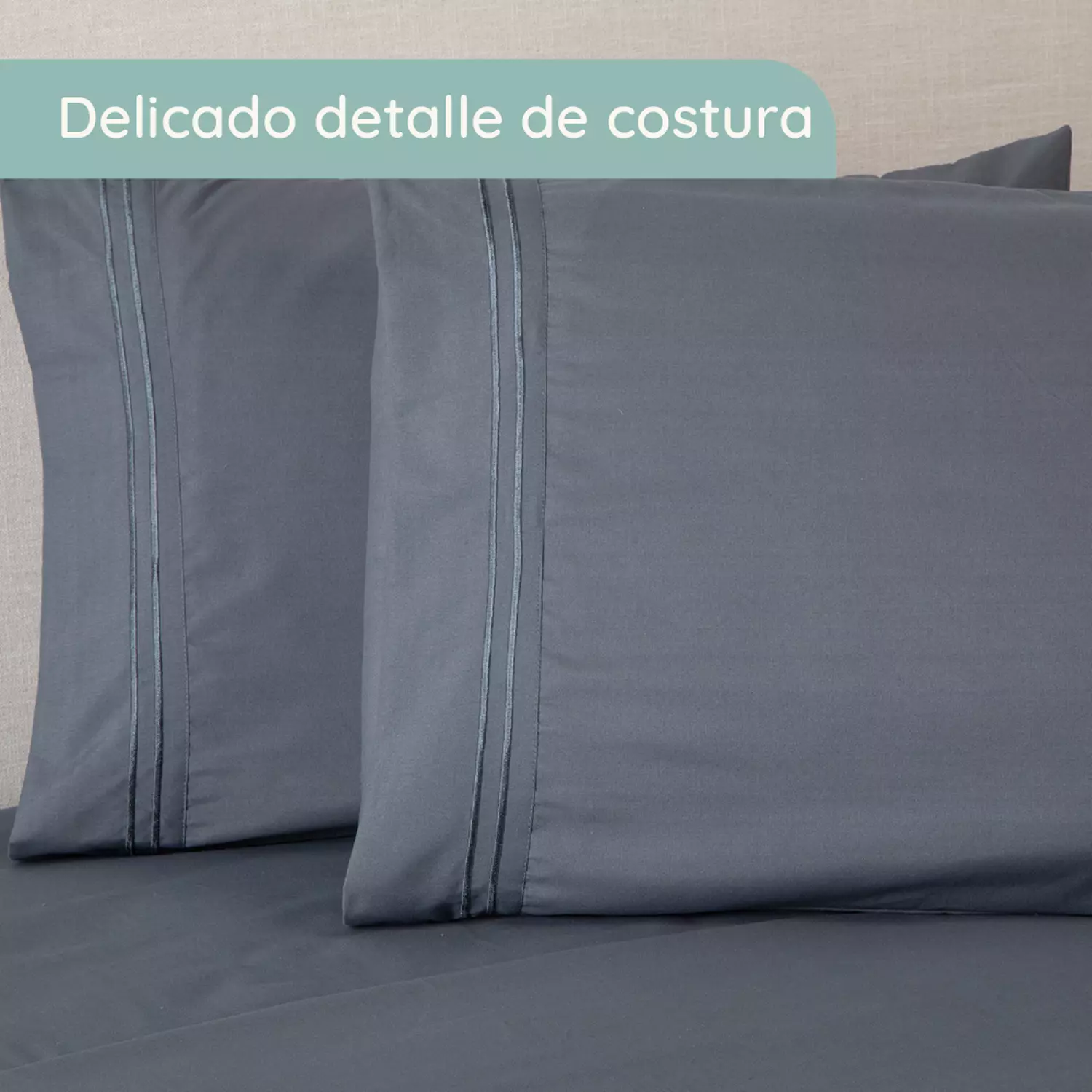 Sabanas 1800 Hotel Ultra Suave Funda Bordada-5