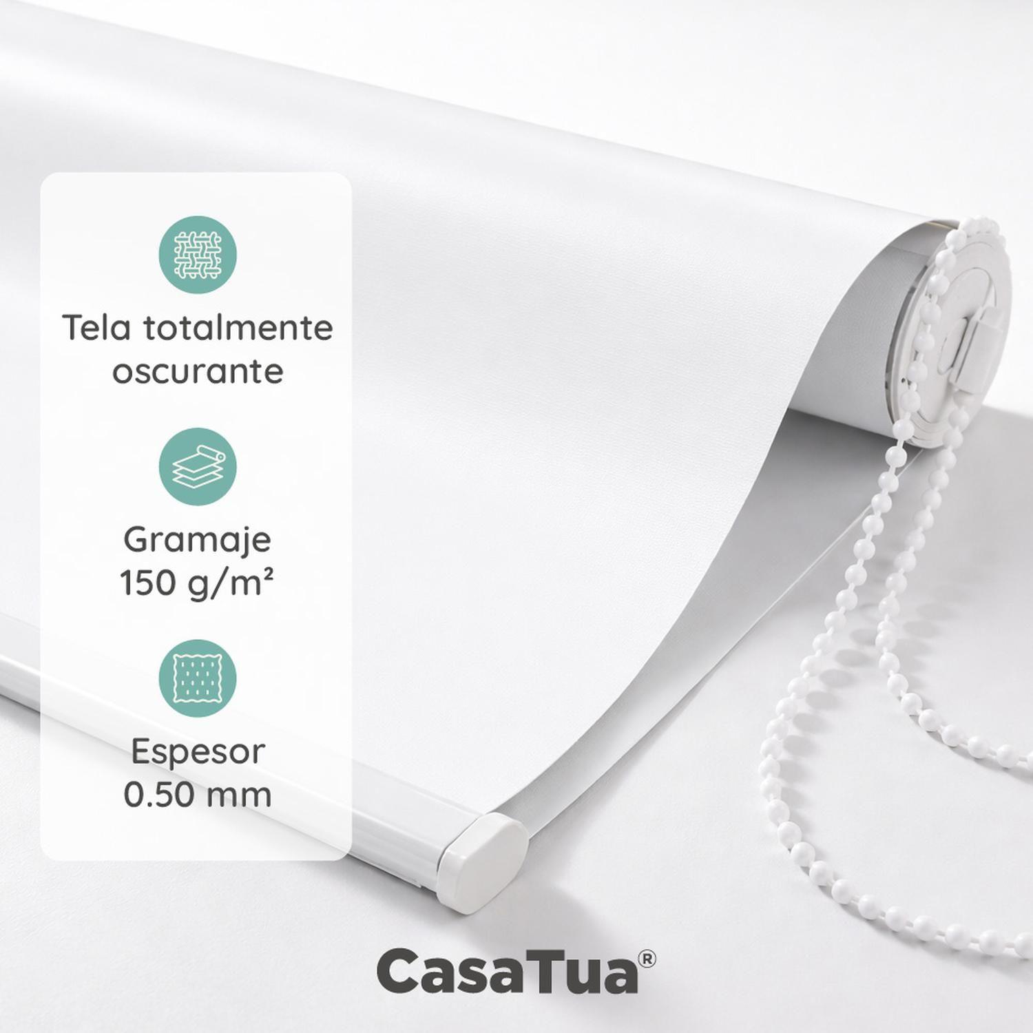 Cortina Roller Blackout 100% CasaTua 150 x 200cm-3