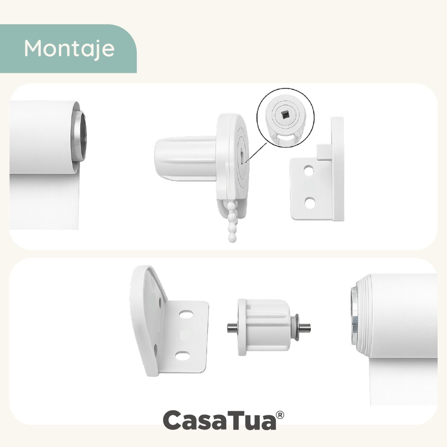 Cortina Roller Blackout 100% CasaTua 150 x 200cm-8