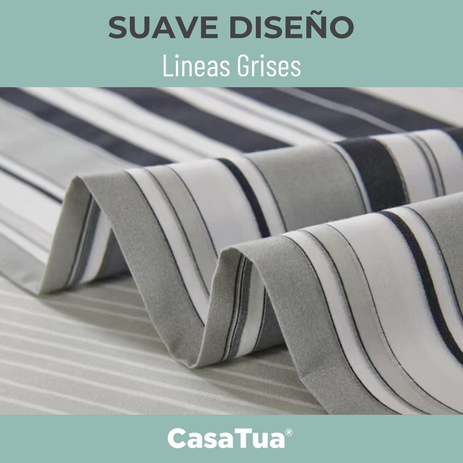 Juego Sabanas Estampadas Ultra Suave +Funda Almohada Casatua 1.5 PlazasDiseño 2-4