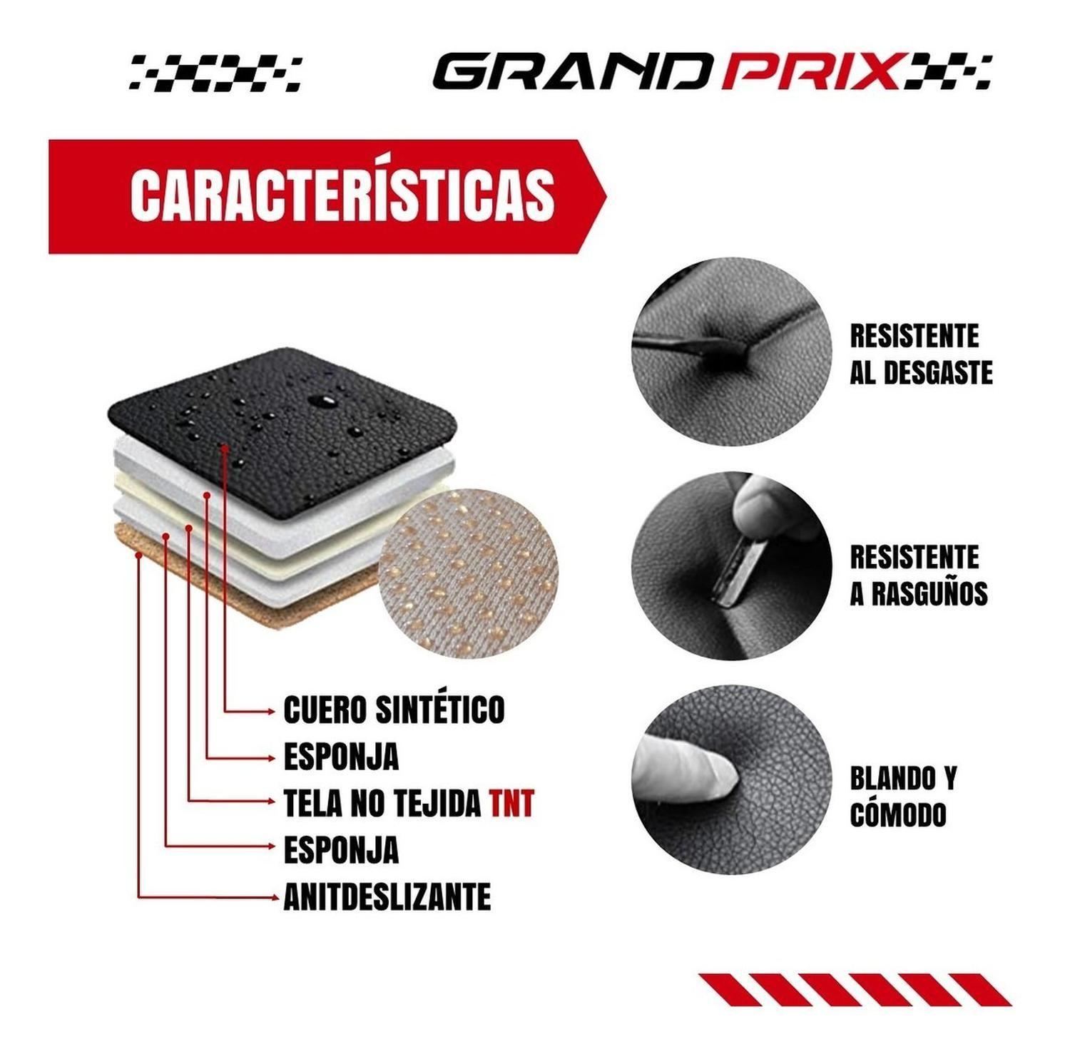 Protector Funda De Asiento Auto Ecocuero GrandPrix Universal-3