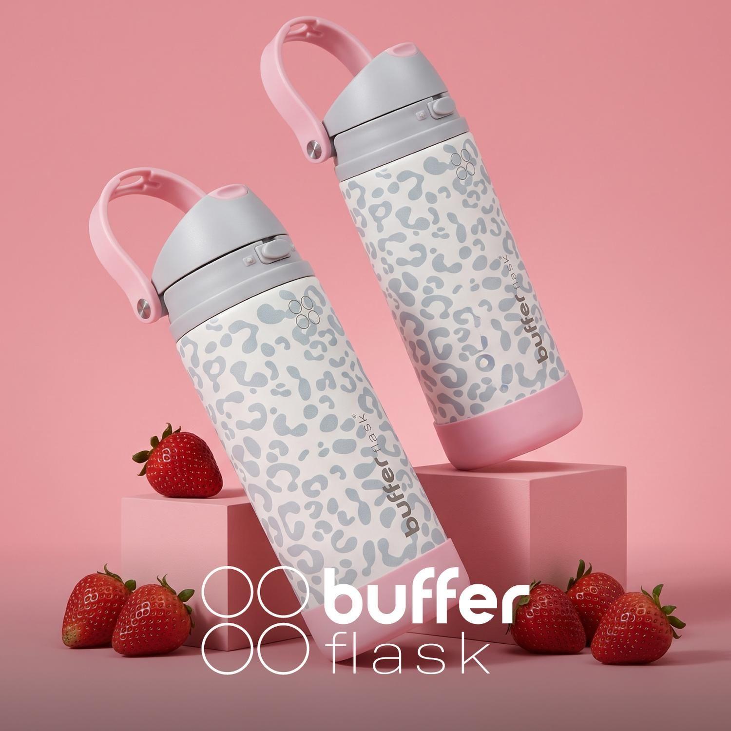 Termo Botella Termica Agua Buffer Niña Acero Inox 550ml x2-8