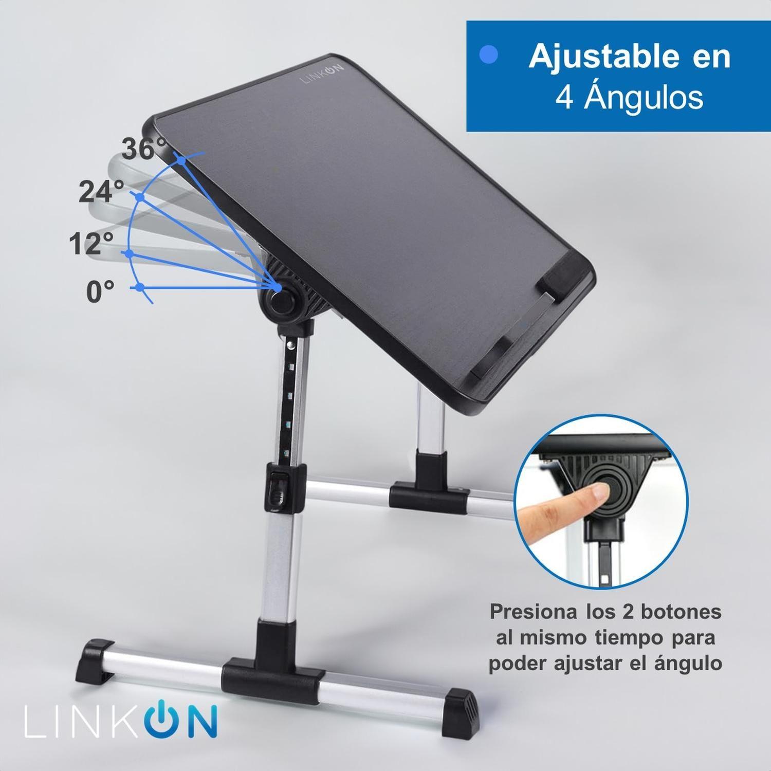 Mesa Plegable Soporte para Notebook Macbook Multiuso Madera-1