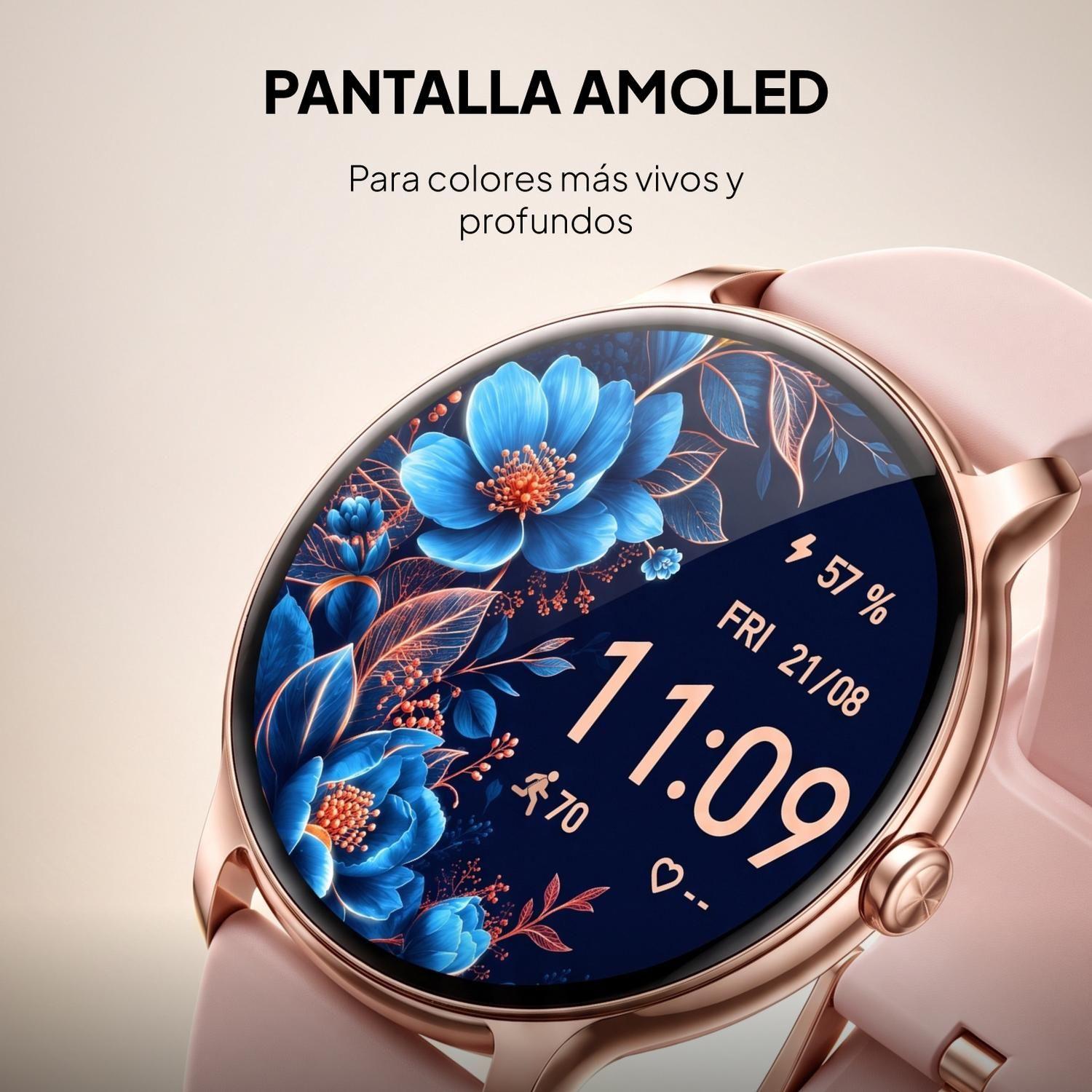Smartwatch Reloj Inteligente Mujer Olsen AMOLED BT Llamadas-1