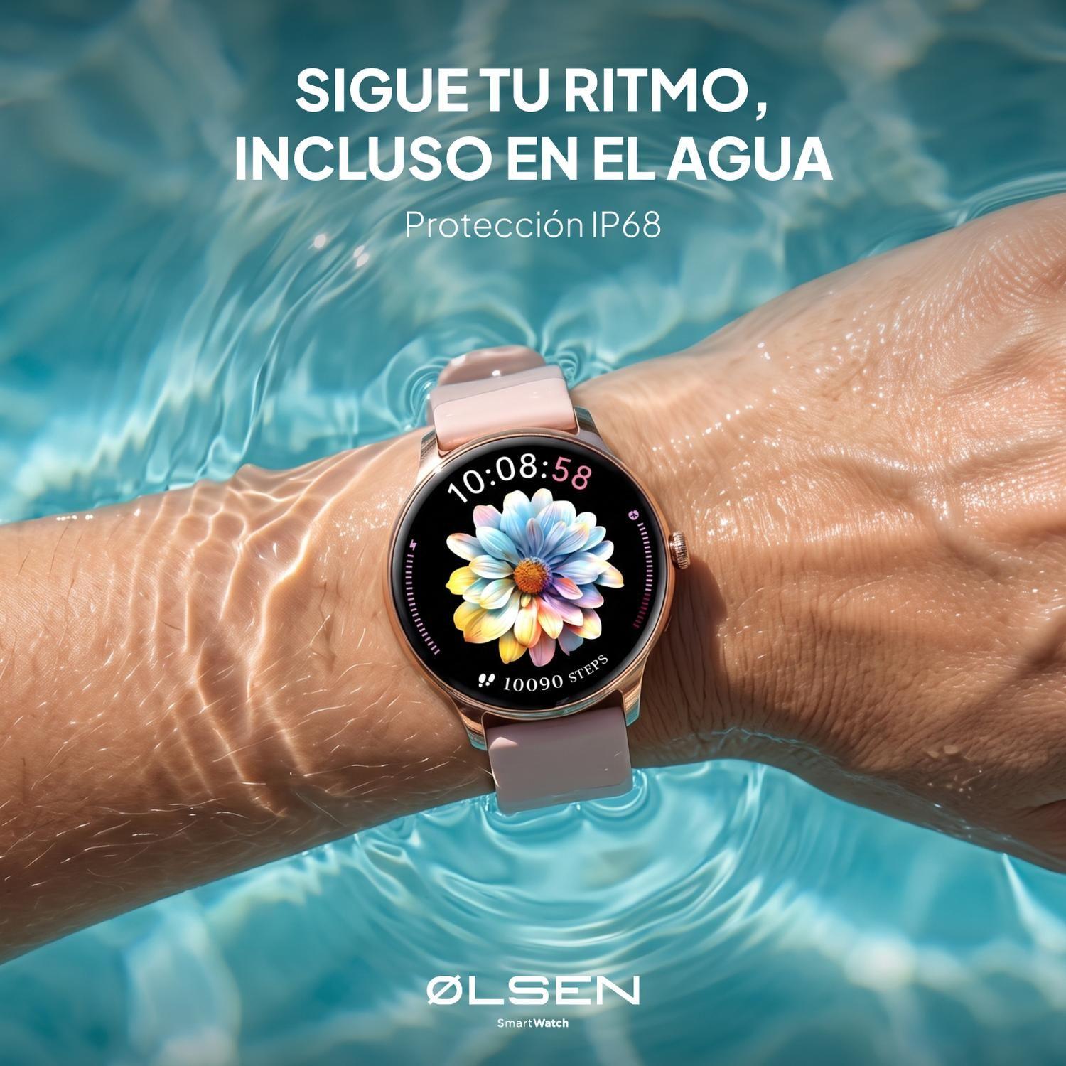Smartwatch Reloj Inteligente Mujer Olsen AMOLED BT Llamadas-7
