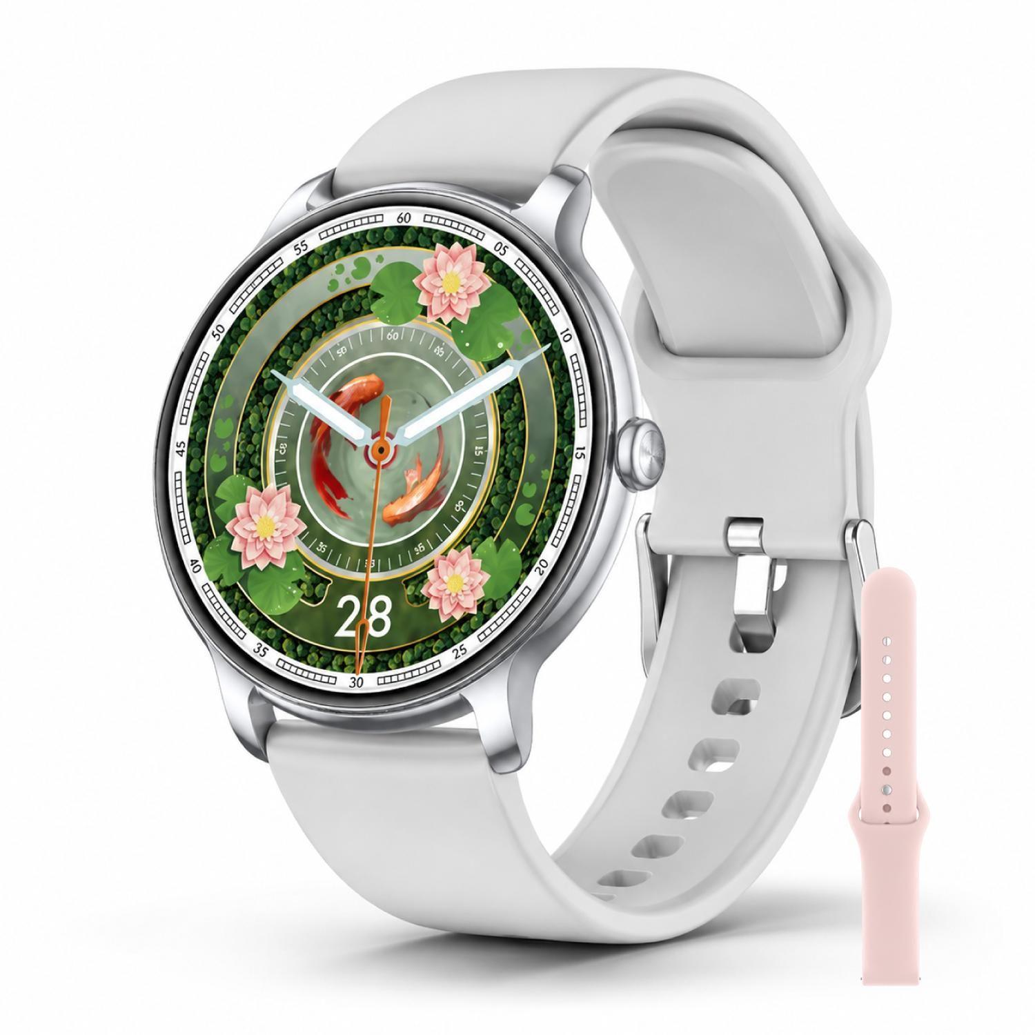 Smartwatch Reloj Inteligente Mujer Olsen AMOLED BT Llamadas-0