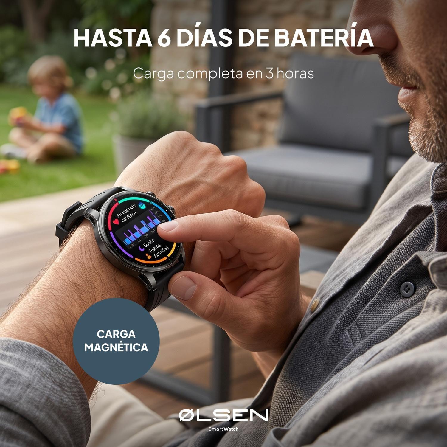 Smartwatch Reloj Inteligente Olsen AMOLED Bluetooth Llamadas-4