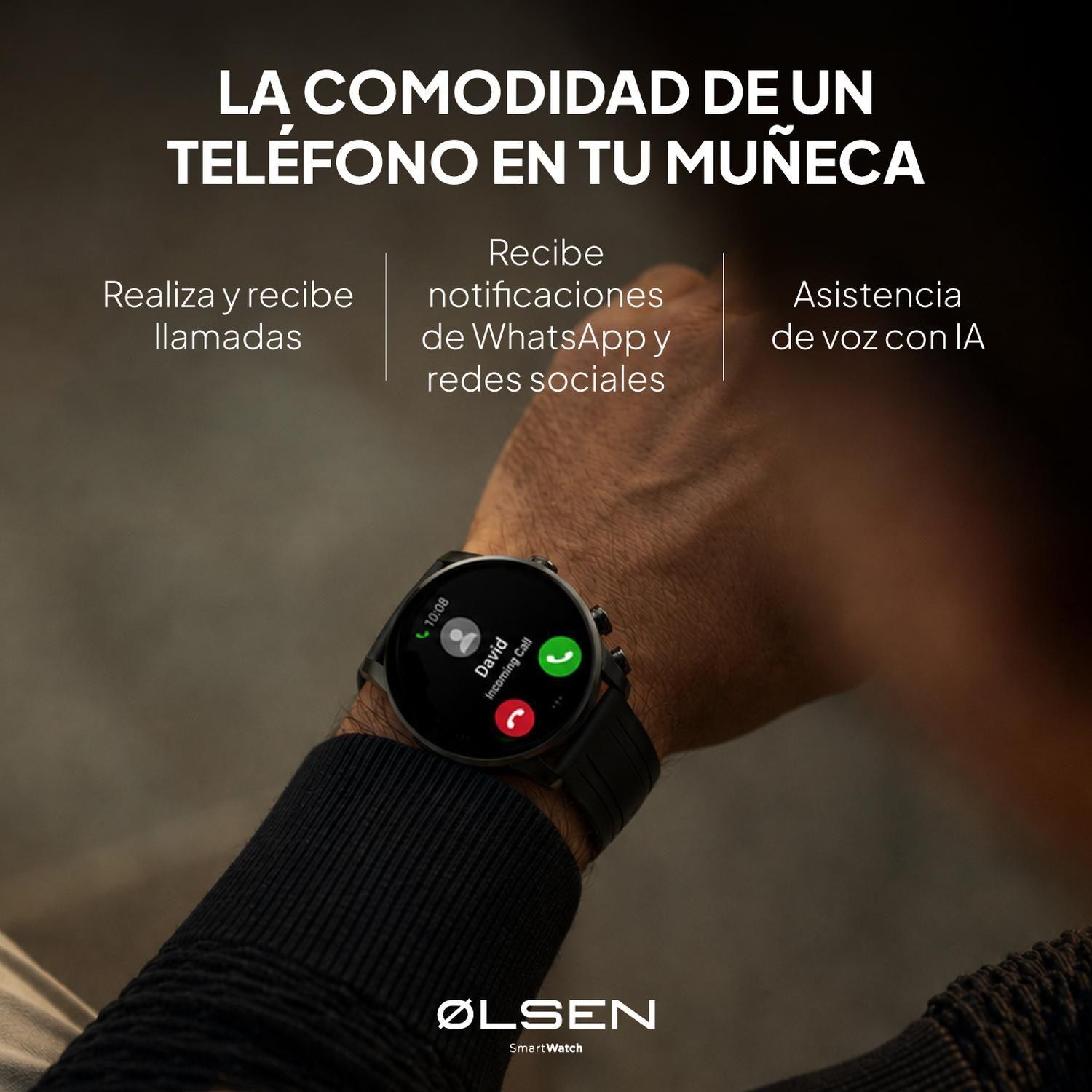Smartwatch Reloj Inteligente Olsen AMOLED Bluetooth Llamadas-3