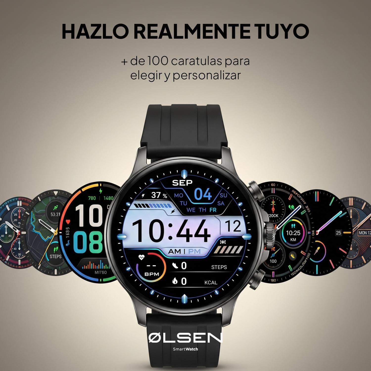 Smartwatch Reloj Inteligente Olsen AMOLED Bluetooth Llamadas-7