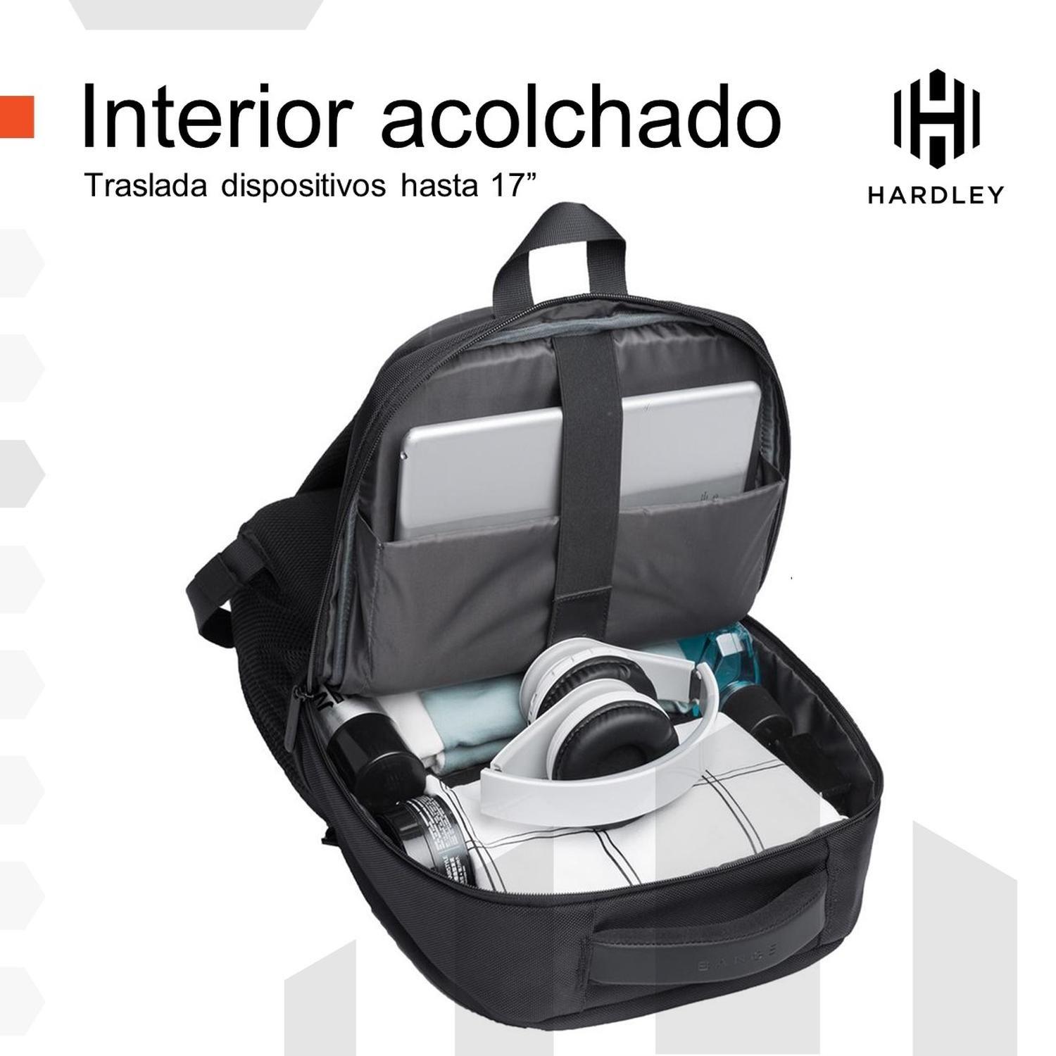 Mochila Notebook Impermeable Antirrobo Nylon Balistico-2