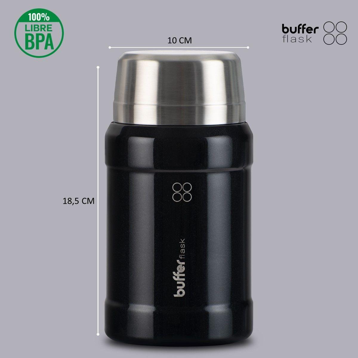 Termo Comida Y Liquido Buffer Multiproposito 800ml + Bolso-5