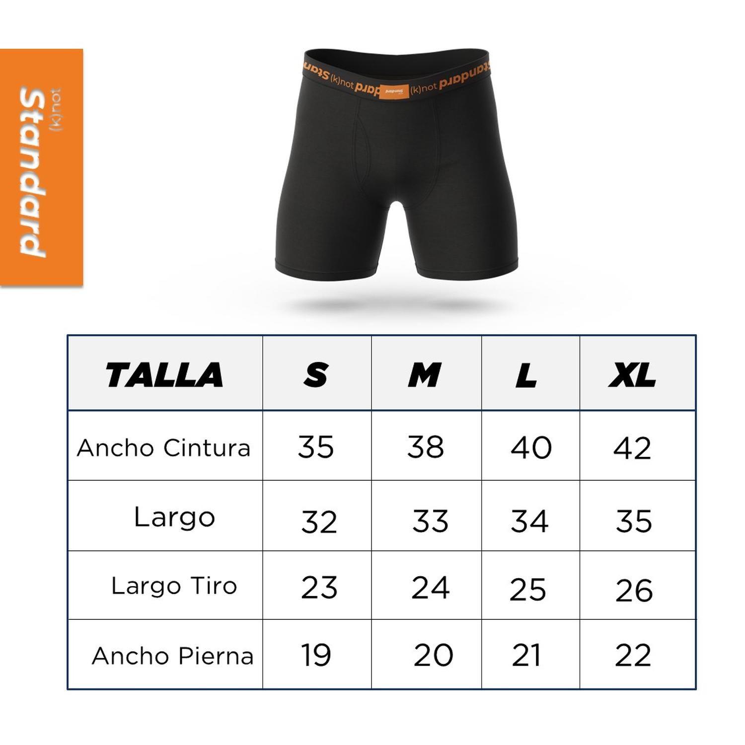 Boxer Hombre Algodon Calzoncillos Standard Pack de 3-4
