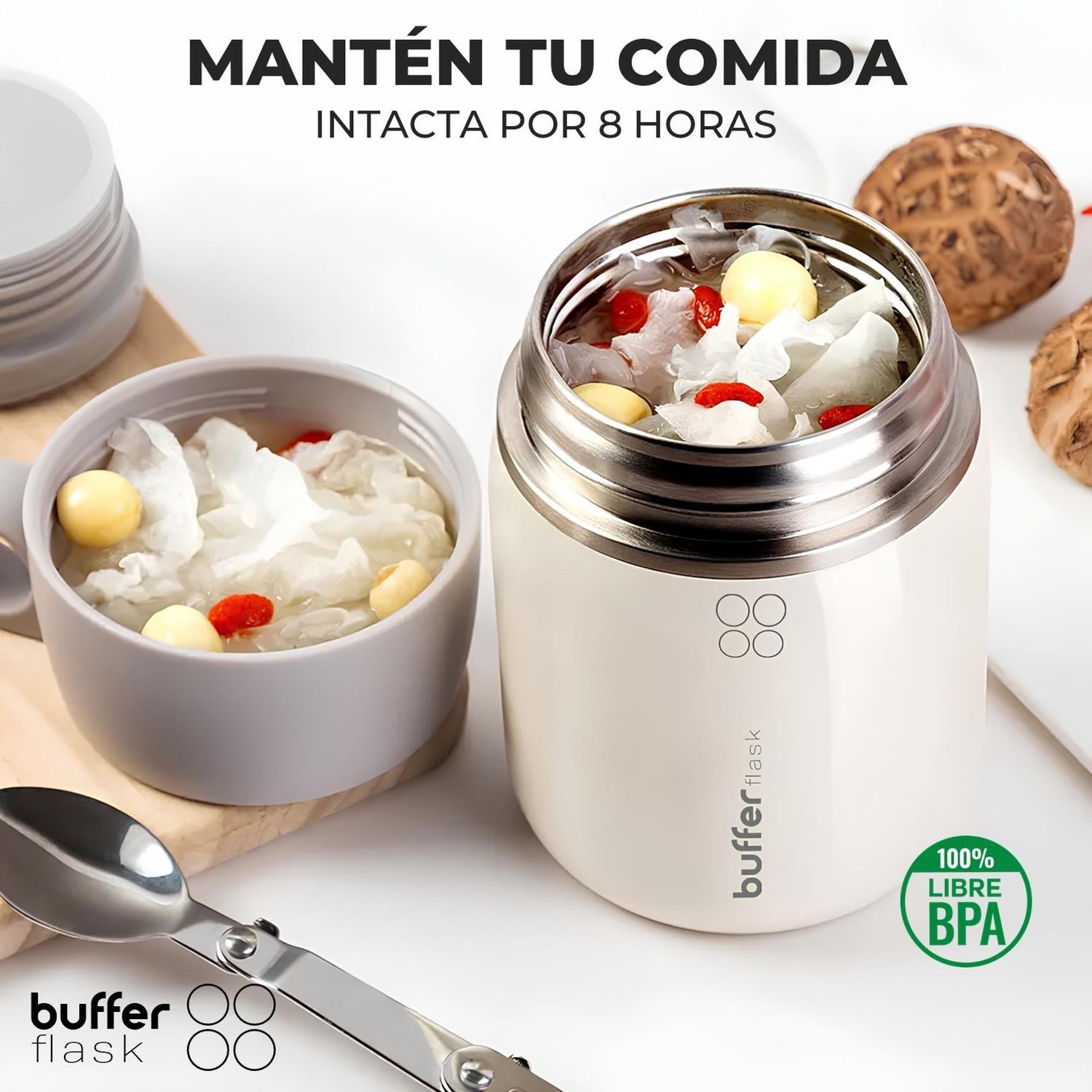 Termo Comida y Liquido One2Go Multiproposito 700ml + Cuchara-2