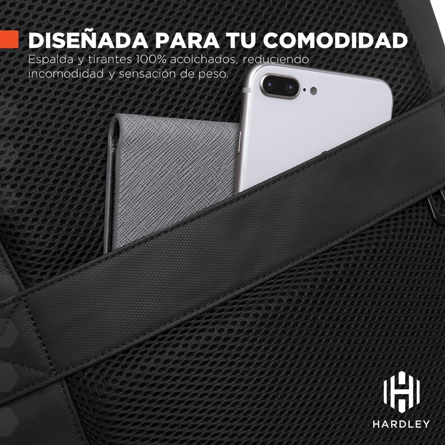 Mochila Viaje Cabina 47L Hardley Nylon Balistico Ajustable-6