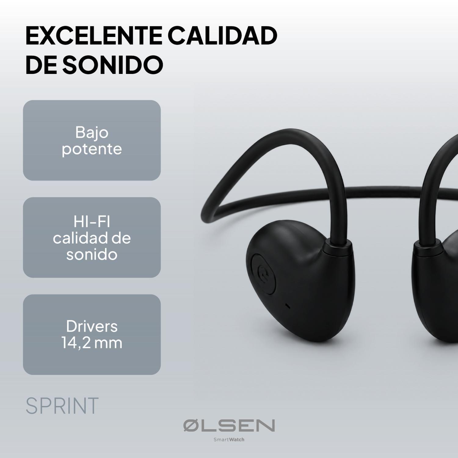 Audifonos Deportivos Olsen Bluetooth Open Ear Neckband-5