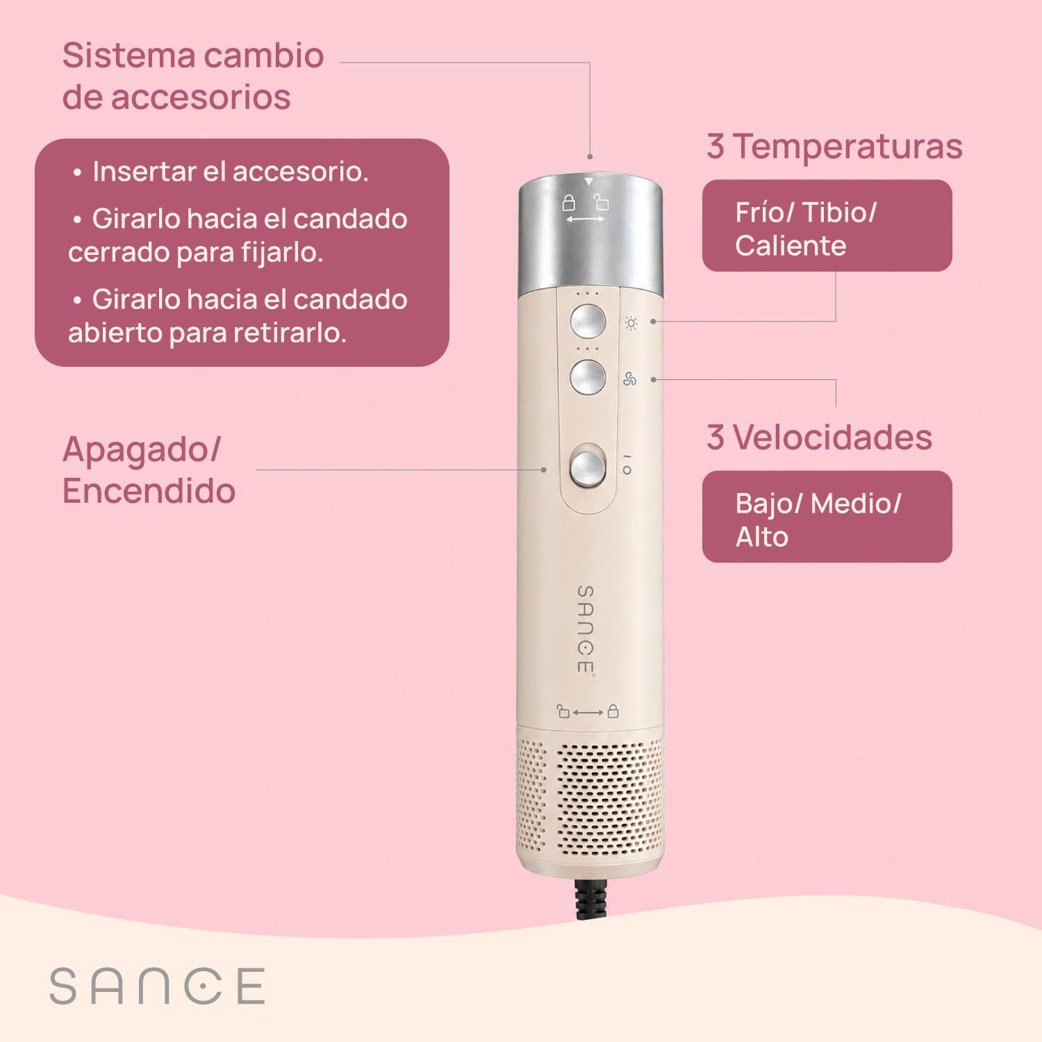 Secador De Pelo Multistyler 5 En 1 Sance Iones Profesional-7