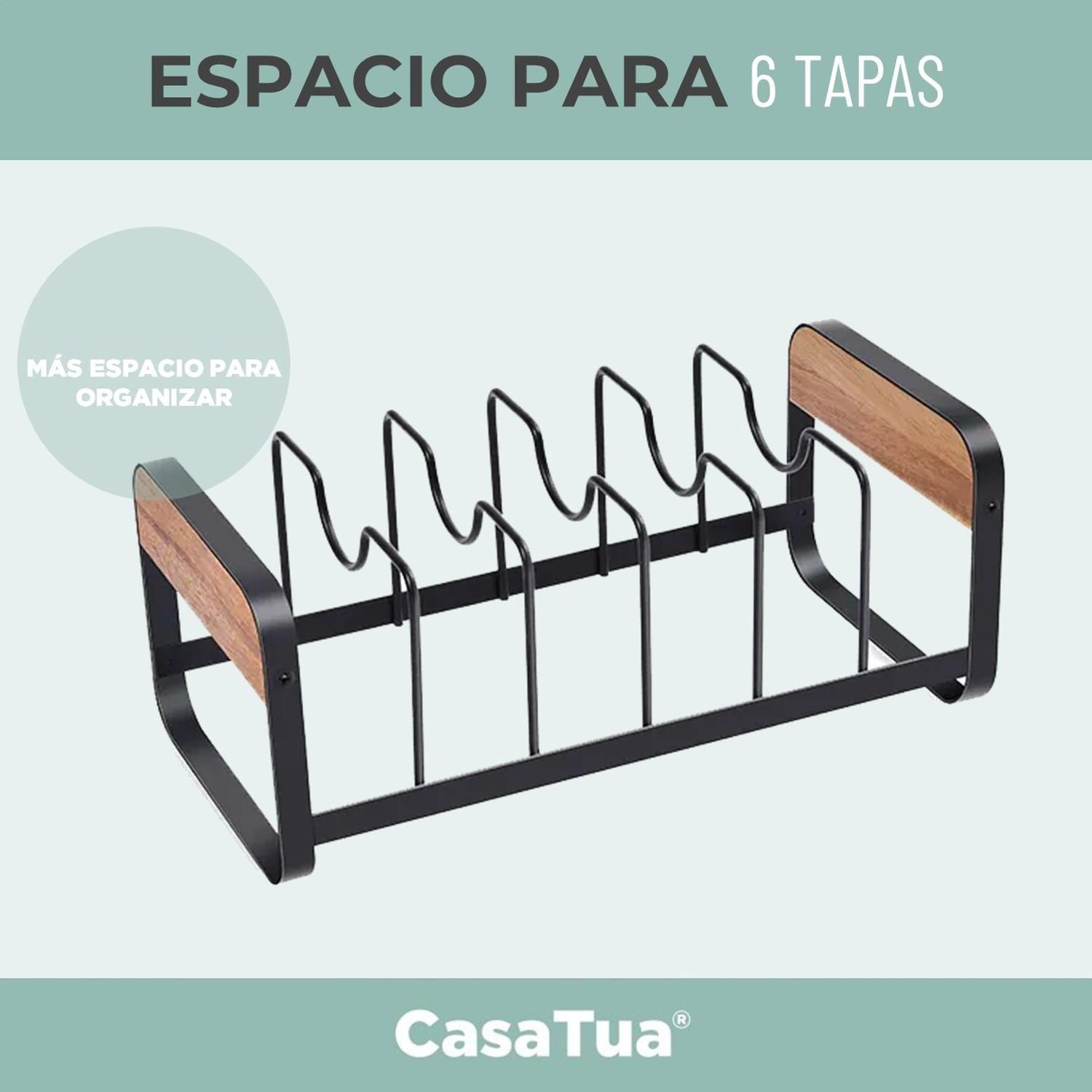 Secaplatos Escurridor Inoxidable Organizador Loza CasaTua-2