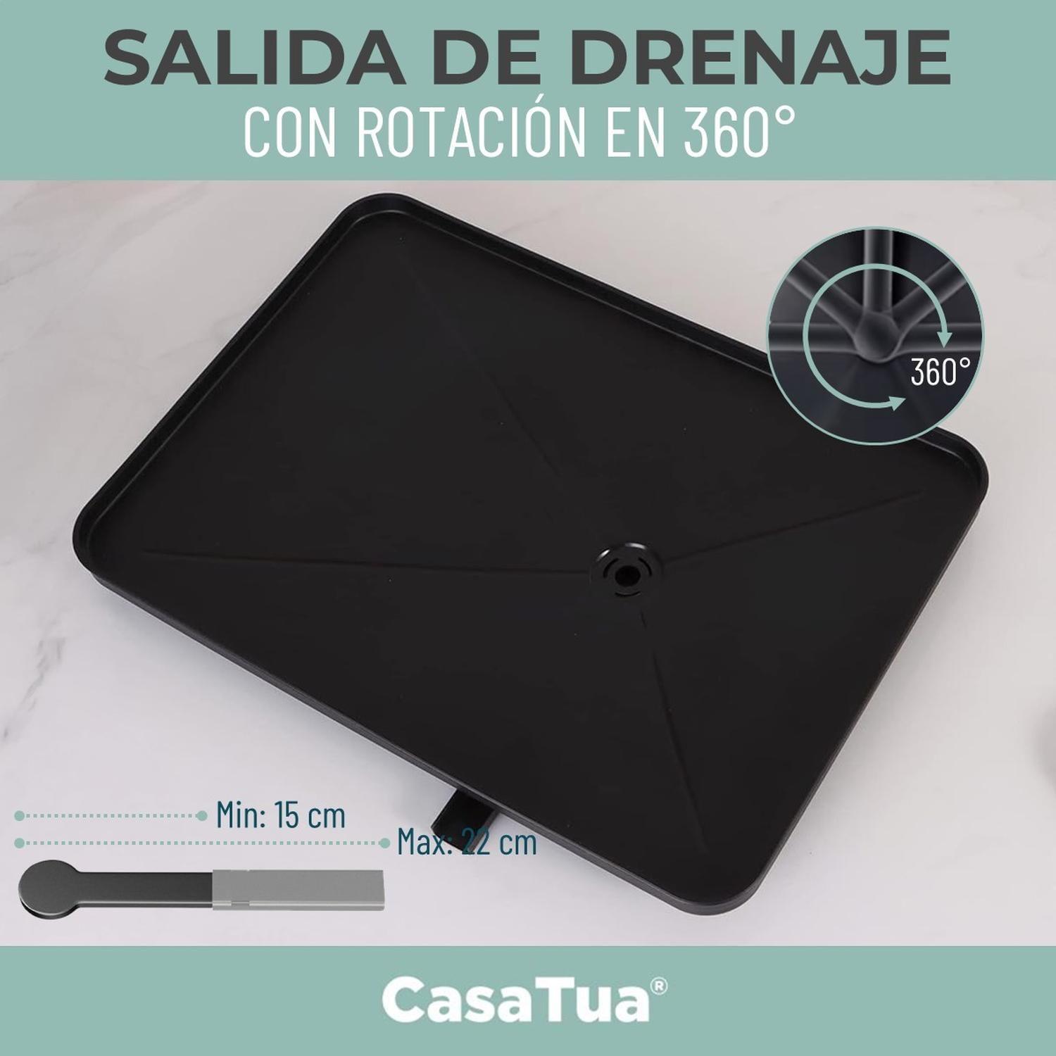 Secaplatos Escurridor de Platos Loza Inoxidable CasaTua-4